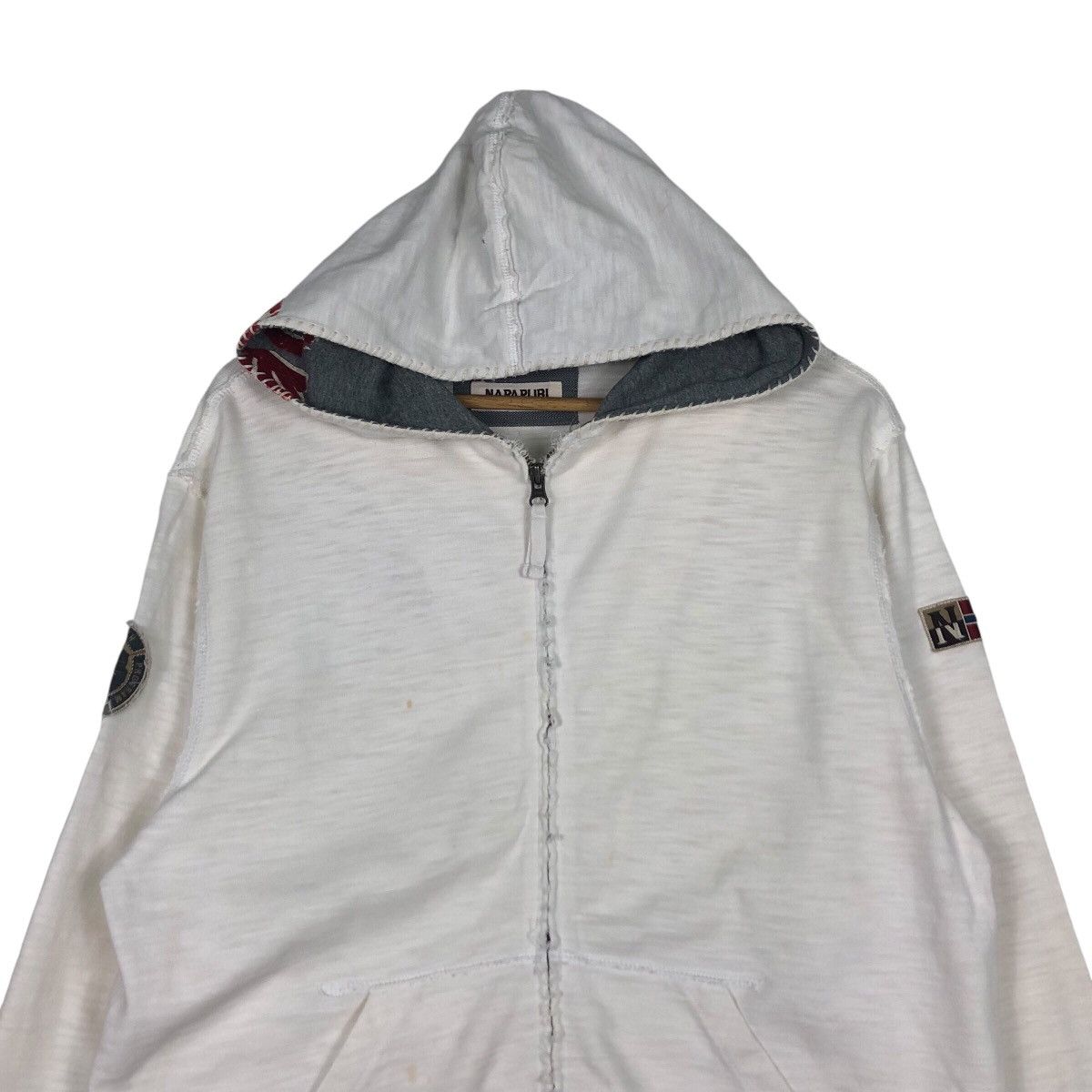 Japanese Brand × Napapijri Napapijri Sweater Jacket Streetwear Medium #A1 Size US M / EU 48-50 / 2 - 2 Thumbnail