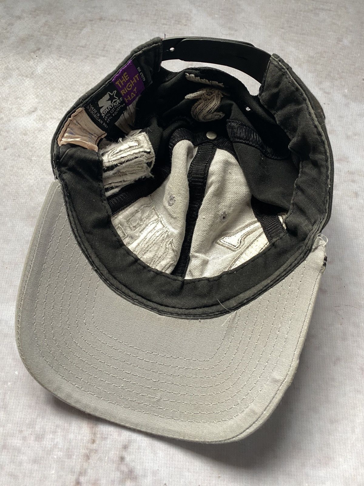 MLB × Starter × Vintage Vintage 90s Chicago White Sox Cap Hat Starter Street Style Size ONE SIZE - 3 Thumbnail