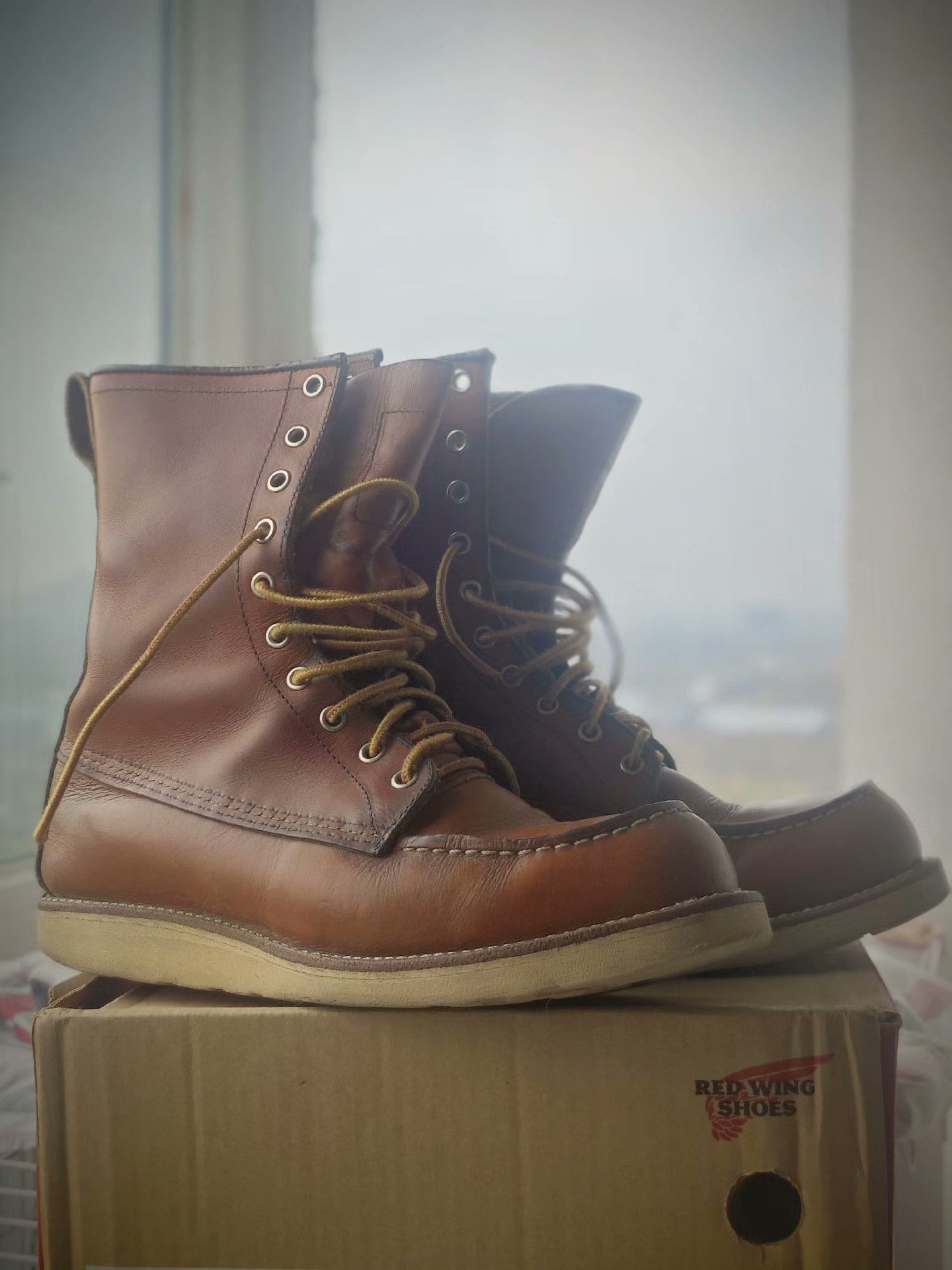 Red Wing Red Wing 877 Classic Leather Boots Size US 9 / EU 42 - 1 Thumbnail