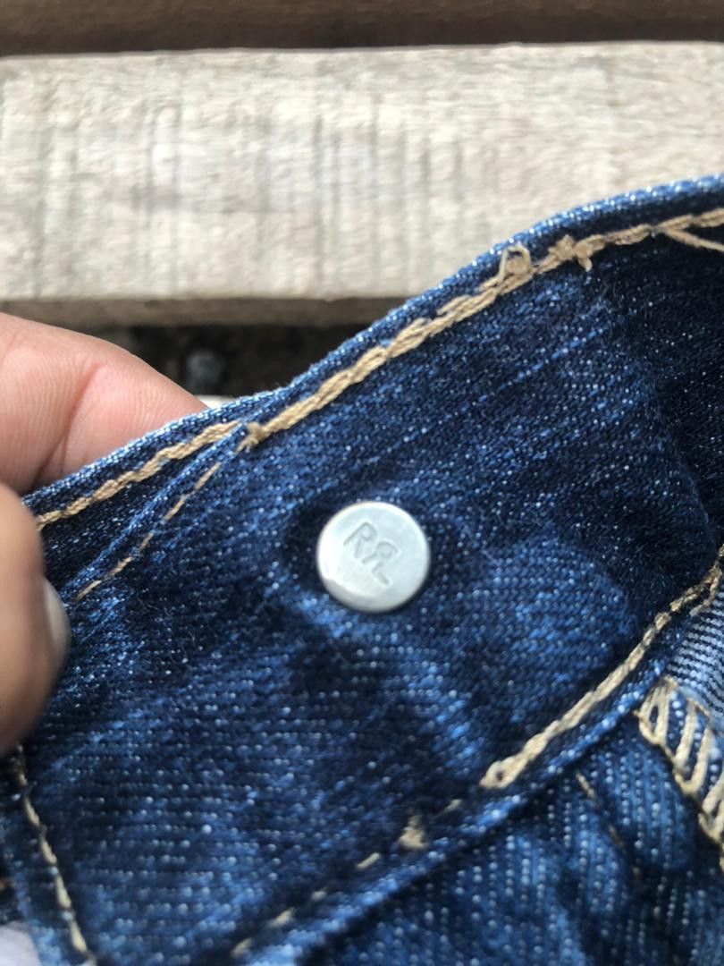 RRL Ralph Lauren RRL Ralph Lauren Selvedge Denim Jeans Slim Fit Size US 32 / EU 48 - 12 Thumbnail