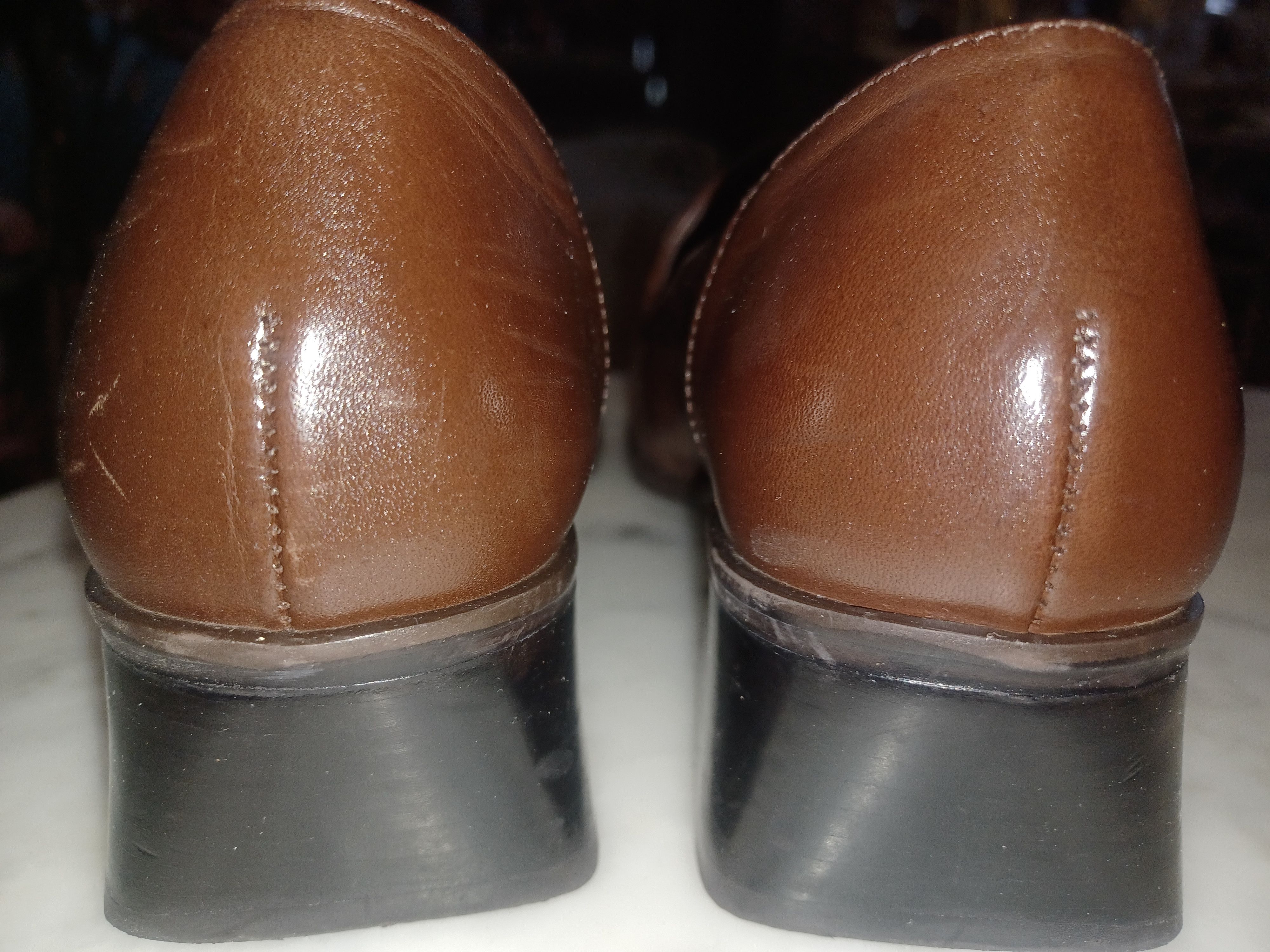 Worthington Worthington Women's Slip-On Block Heels 7M Brown Size US 7 / IT 37 - 5 Thumbnail
