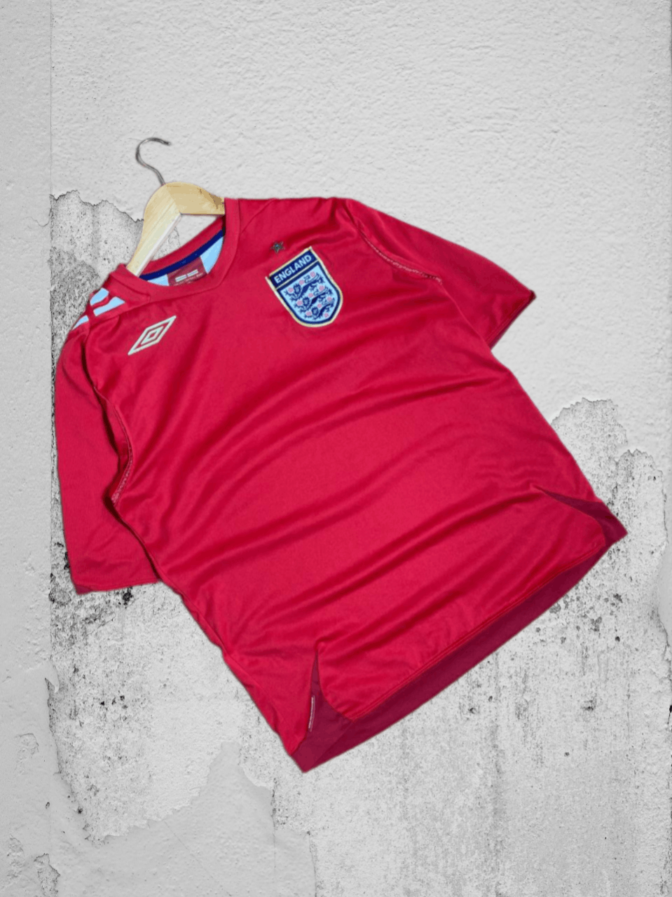 Umbro 2005-07 England Football Shirt Jersey Vintage Size US M / EU 48-50 / 2 - 1 Thumbnail