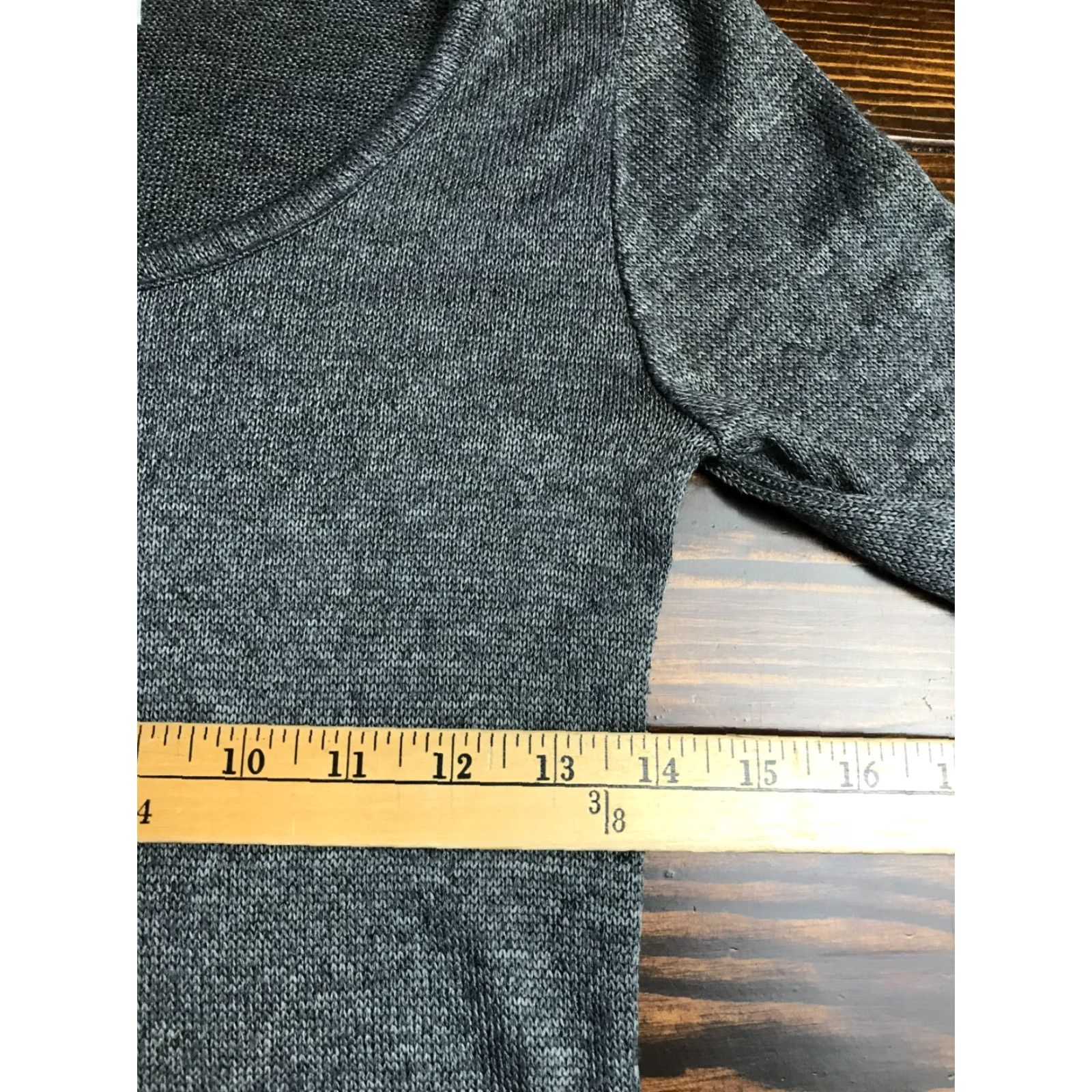 Vintage Xhilaration Sweater Women's Size Small Gray Round Neck Long Sleeve Pullover Casual Regular Fit Size S / US 4 / IT 40 - 3 Thumbnail
