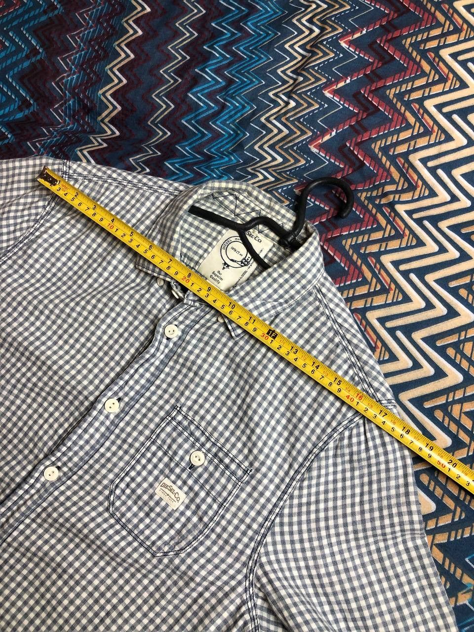 Diesel × Japanese Brand Diesel vintage zip nylon shirt pocket DPH Size US XL / EU 56 / 4 - 11 Thumbnail