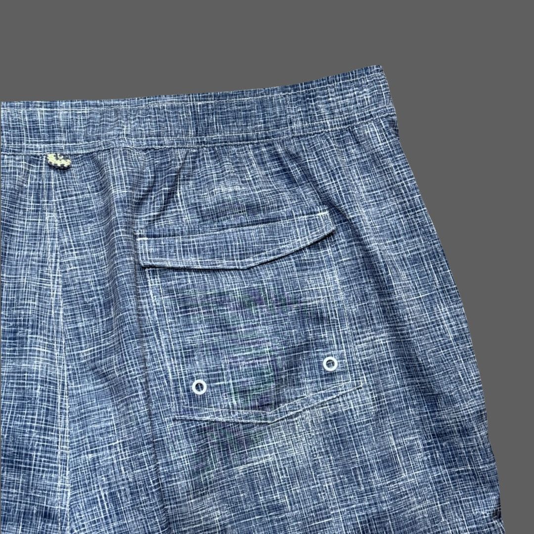 johnnie-O Johnnie-O Ariba Blue Lake Patterned Swim Trunks XL Size US 40 / EU 56 - 6 Thumbnail