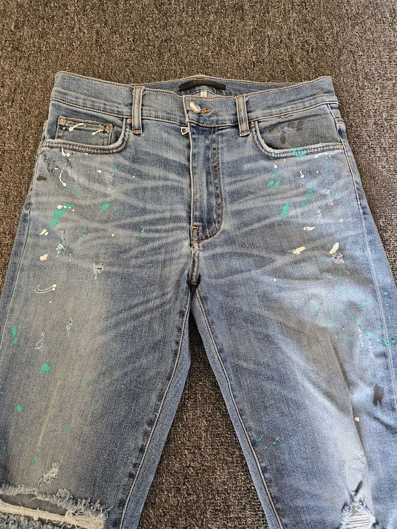 Amiri Amiri Painted jeans Size US 32 / EU 48 - 2 Thumbnail