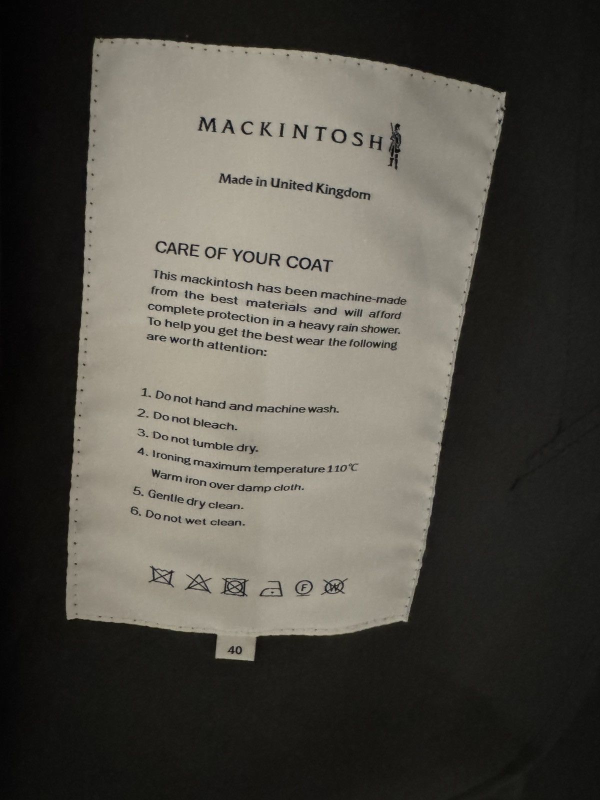 Mackintosh Cambridge Bonded Cotton Trench Coat Size US M / EU 48-50 / 2 - 5 Thumbnail