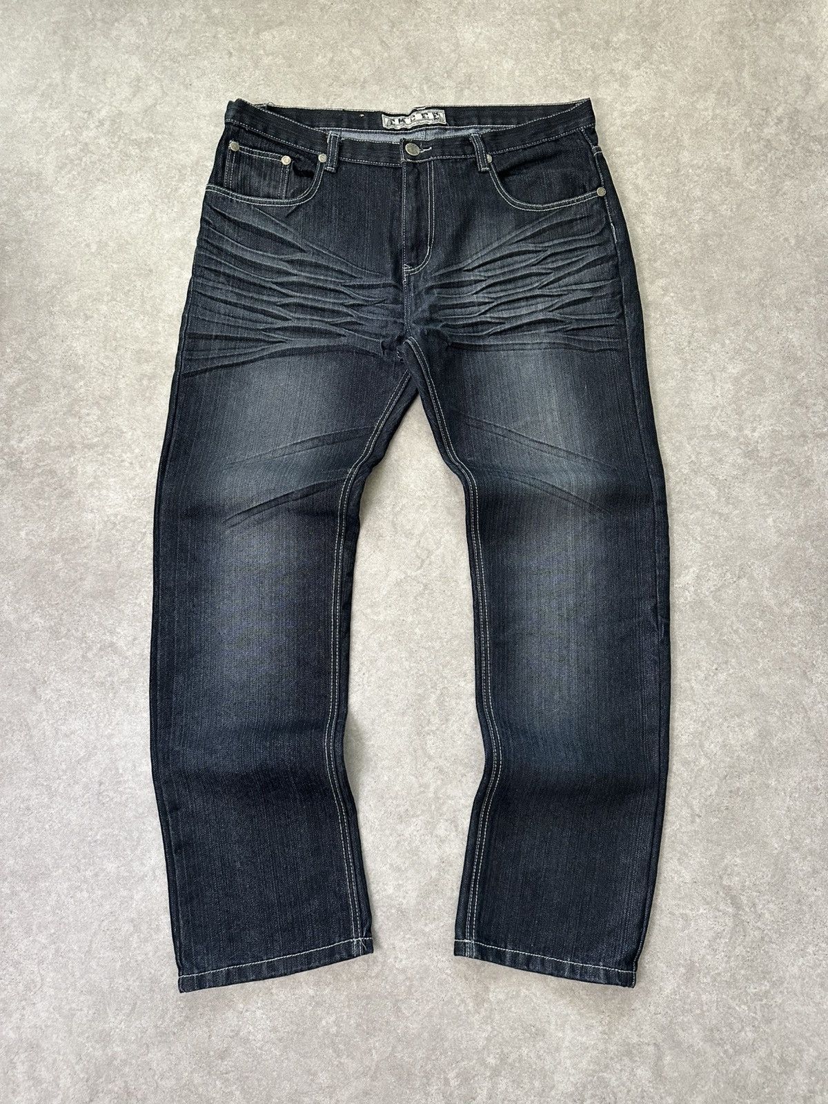 Vintage Vintage Y2K Denim Jeans Dark Wash Coogi Style Pockets Size US 38 / EU 54 - 4 Thumbnail