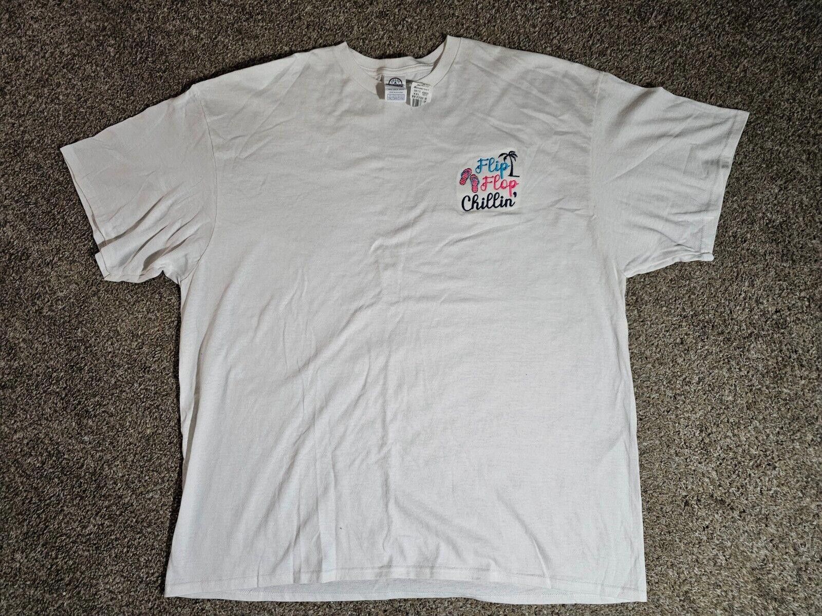 Delta Flip Flop Chillin 2xl XXL Tshirt NWT Size US XXL / EU 58 / 5 - 1 Thumbnail