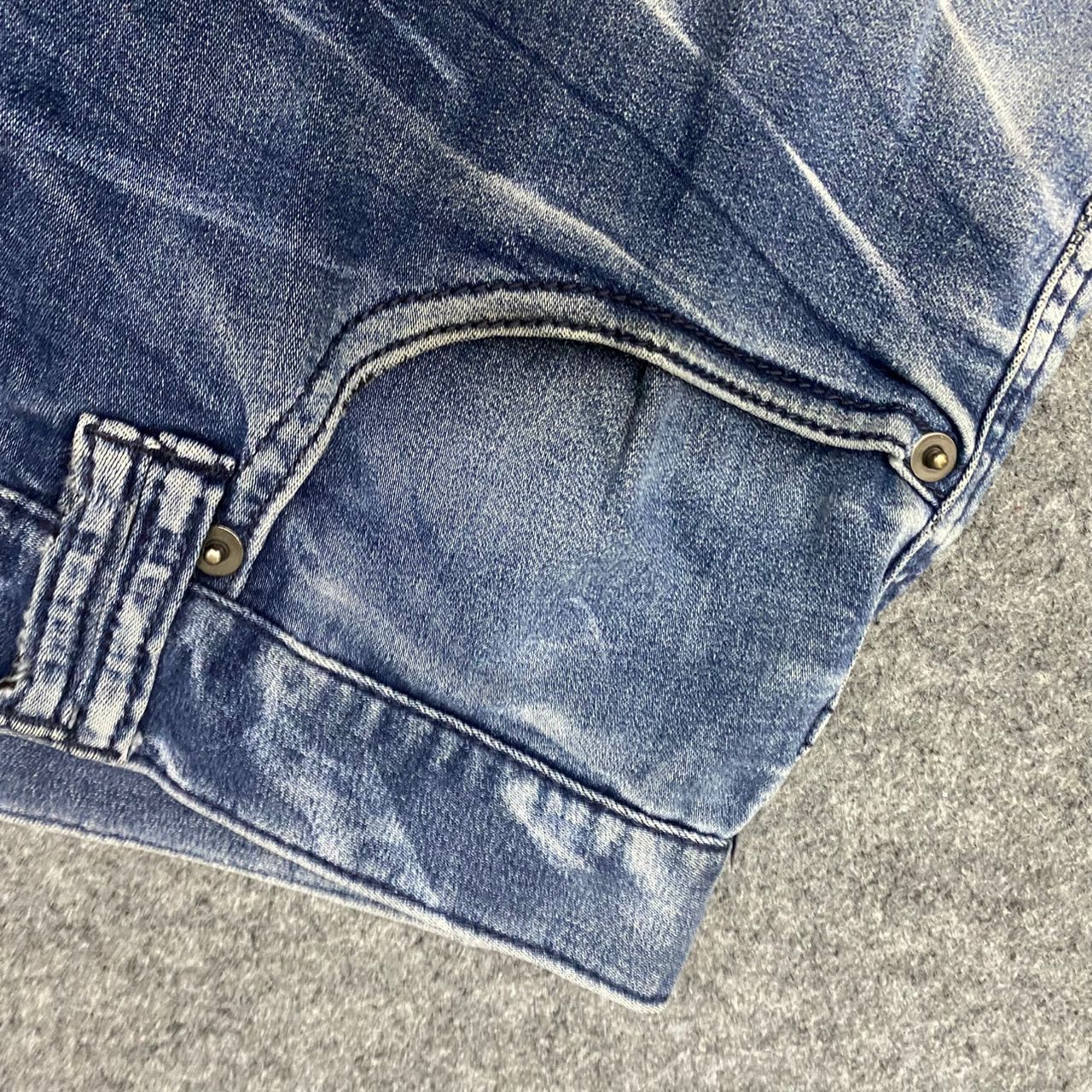 semanticdesign Vintage Semantics Designs Cargo Denim Pants Size US 33 - 12 Thumbnail