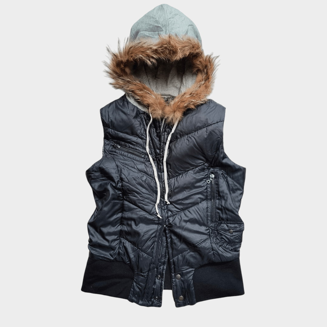 14th Addiction × If Six Was Nine × ato aatoo, modeled by keisuke nishitani hoodie fur vest Size US M / EU 48-50 / 2 - 2 Thumbnail