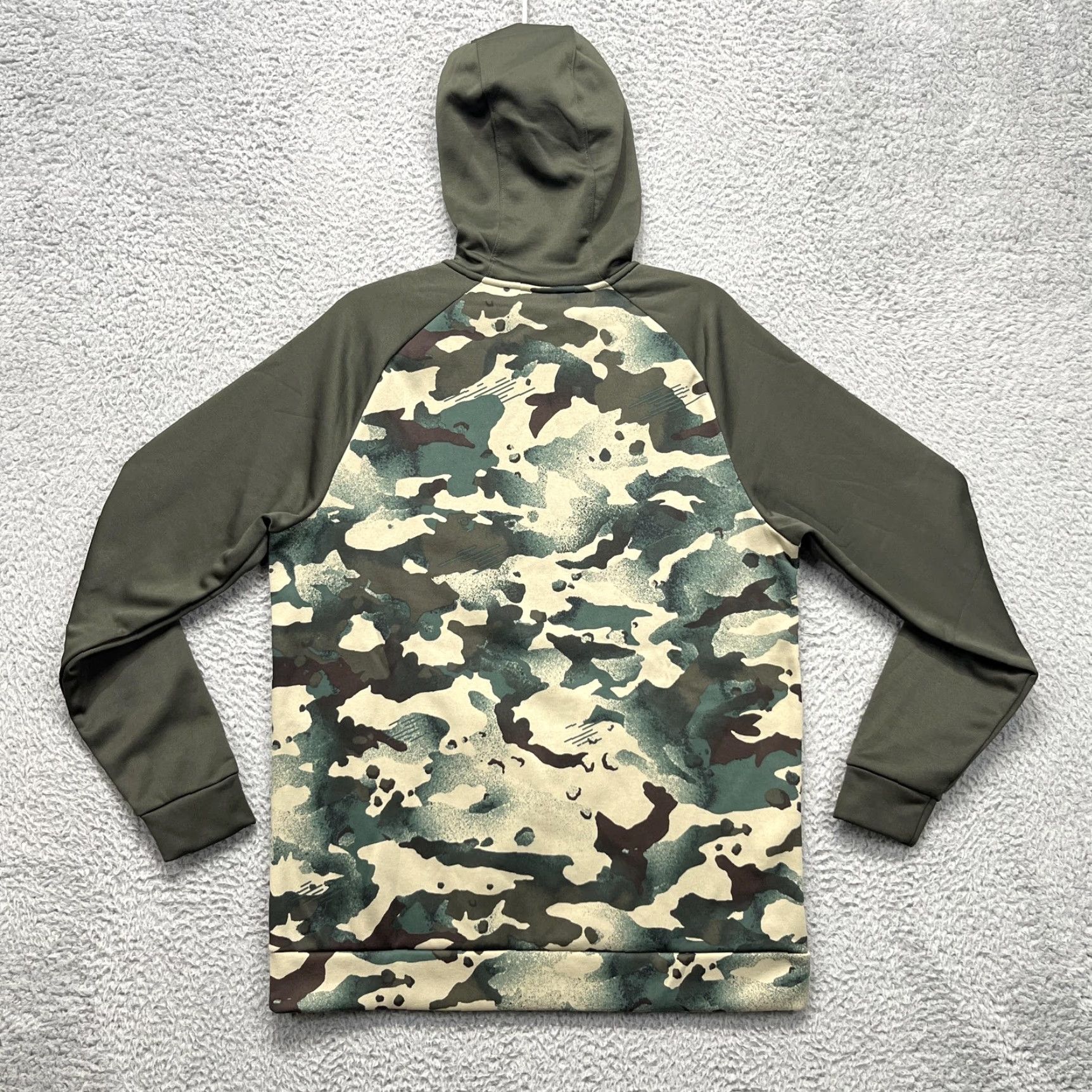 Nike Nike Therma Dri-FIT Hoodie Mens Medium Camo Pullover Fleece Training CU6241-355 Size US M / EU 48-50 / 2 - 5 Thumbnail