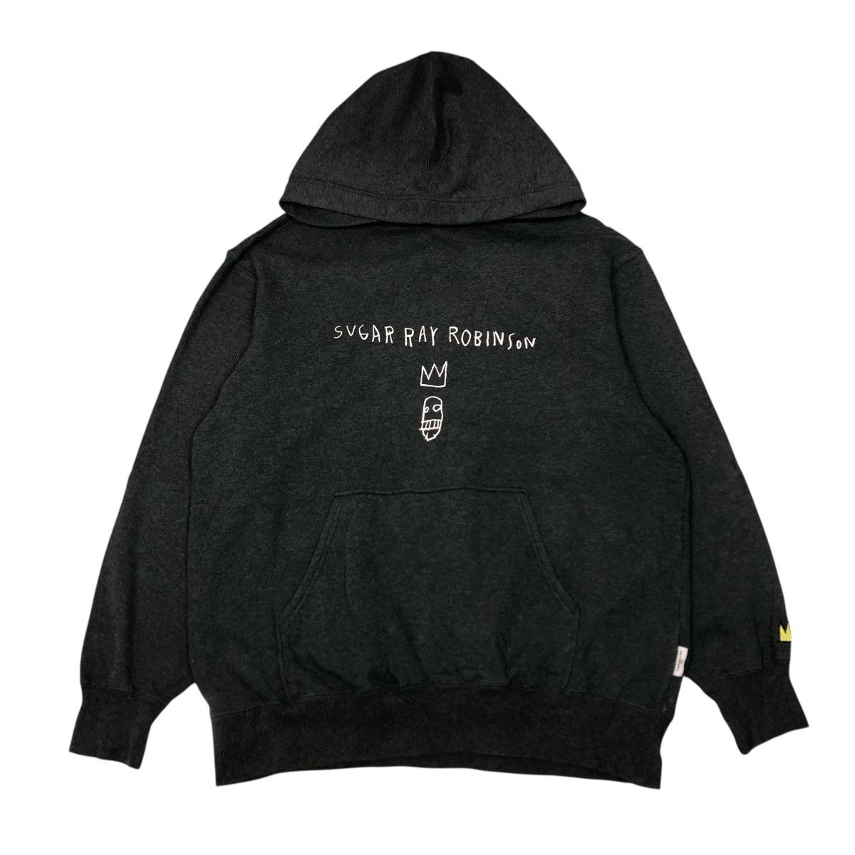 Jean-Michel Basquiat 📌Hoodie Pull Over Jean Michel Basquats Big Logo Size US M / EU 48-50 / 2 - 1 Thumbnail