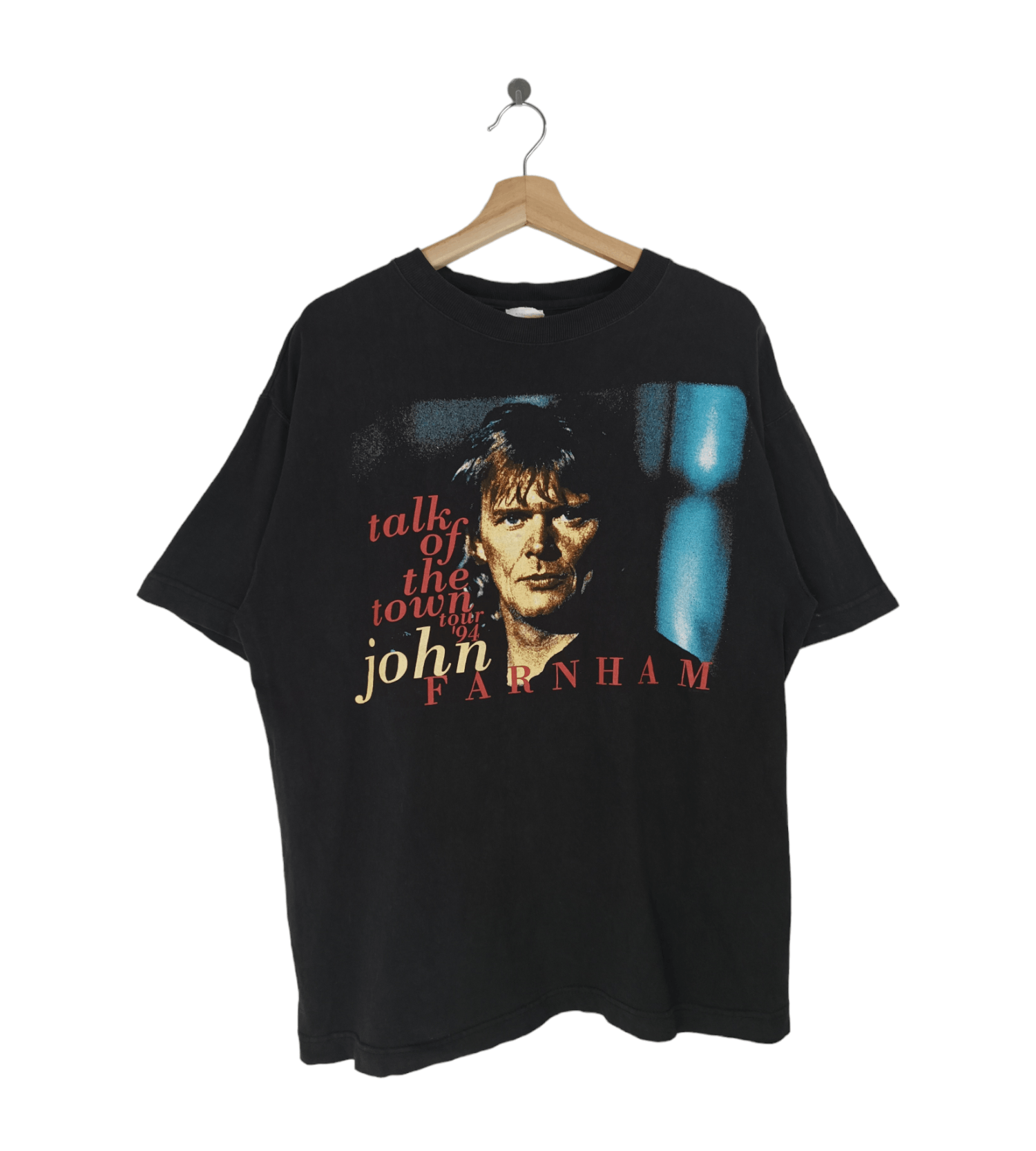 Band Tees VINTAGE '94 JOHN FARNHAM TALK OF THE TOWN TEE aussie celine Size US L / EU 52-54 / 3 - 1 Thumbnail