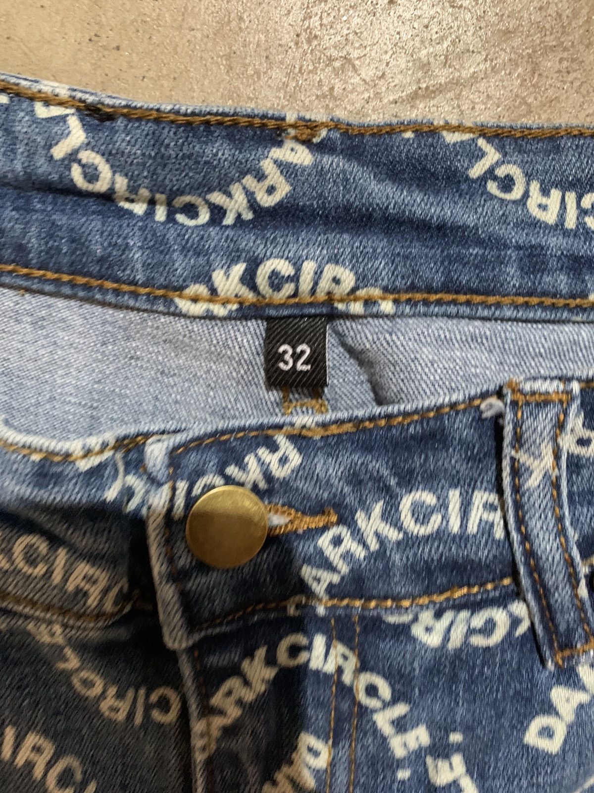 Other DARKCIRCLE 20-21 All Over Print Denim Pants Size US 32 / EU 48 - 3 Thumbnail