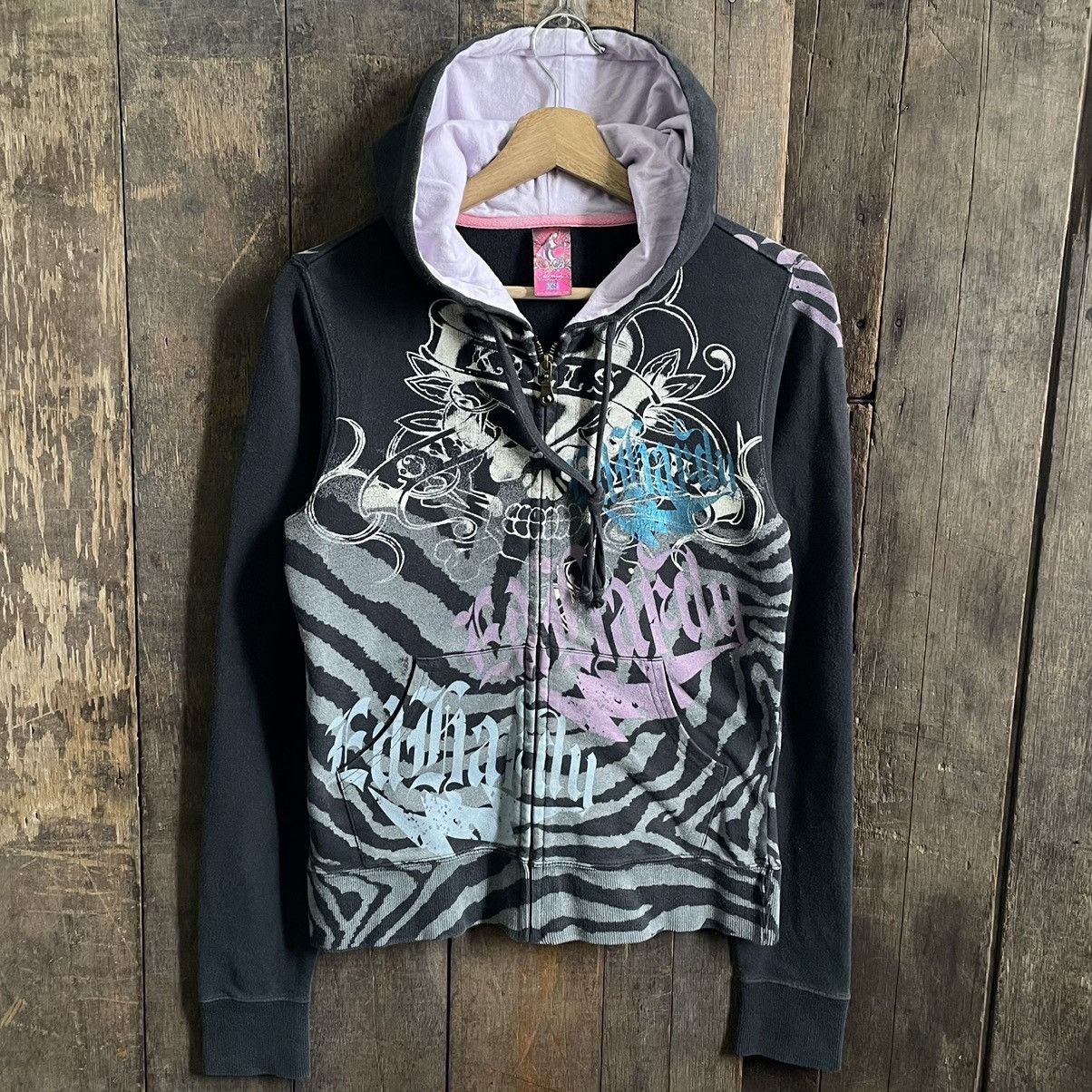 Christian Audigier Ed Hardy Hoodie Size US XS / EU 42 / 0 - 13 Thumbnail