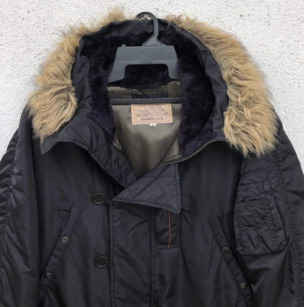 Avirex Vintage Avirex N-3B Military Parka Nylon Hoodie Jacket Size US M / EU 48-50 / 2 - 5 Thumbnail