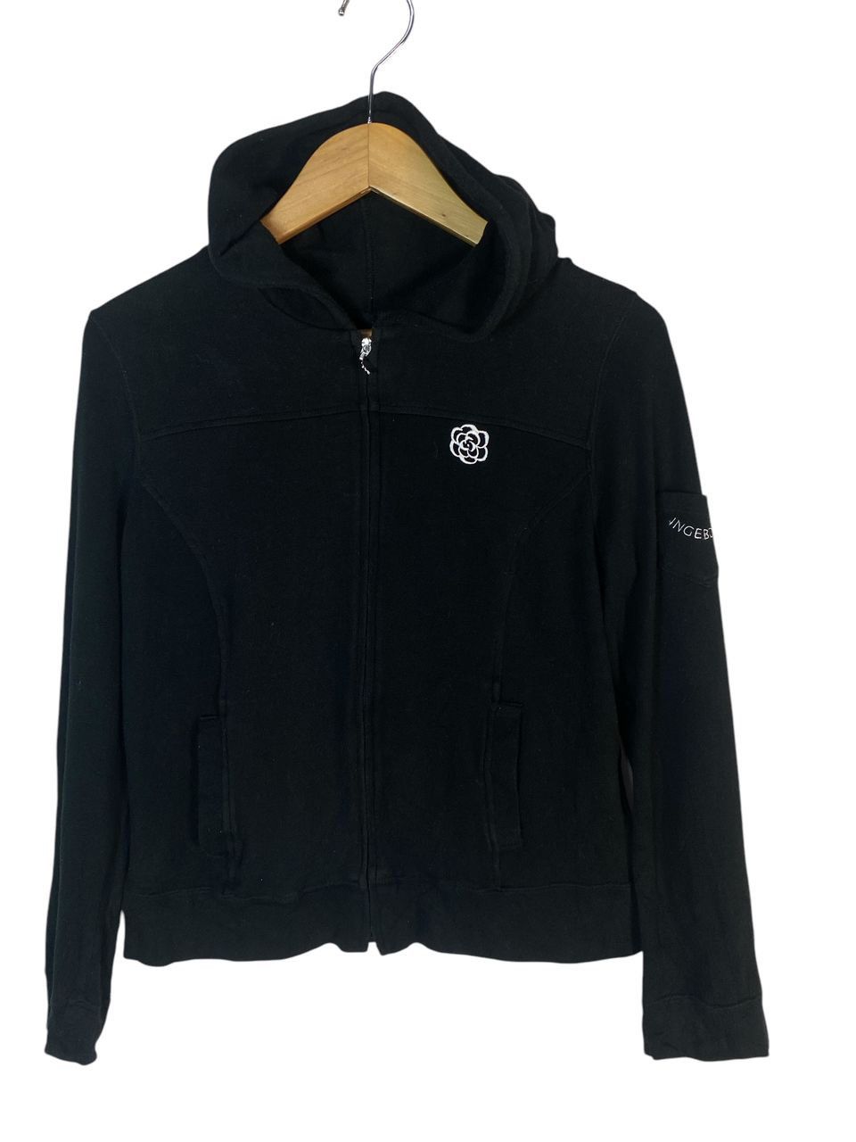 Japanese Brand Ingeborg croptop zipper hoodie Size S / US 4 / IT 40 - 1 Thumbnail