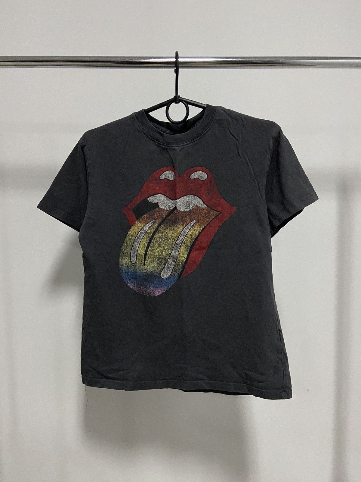 Band Tees × The Rolling Stones × Vintage The Rolling Stones big print rock t shirt vintage Size US XS / EU 42 / 0 - 1 Thumbnail