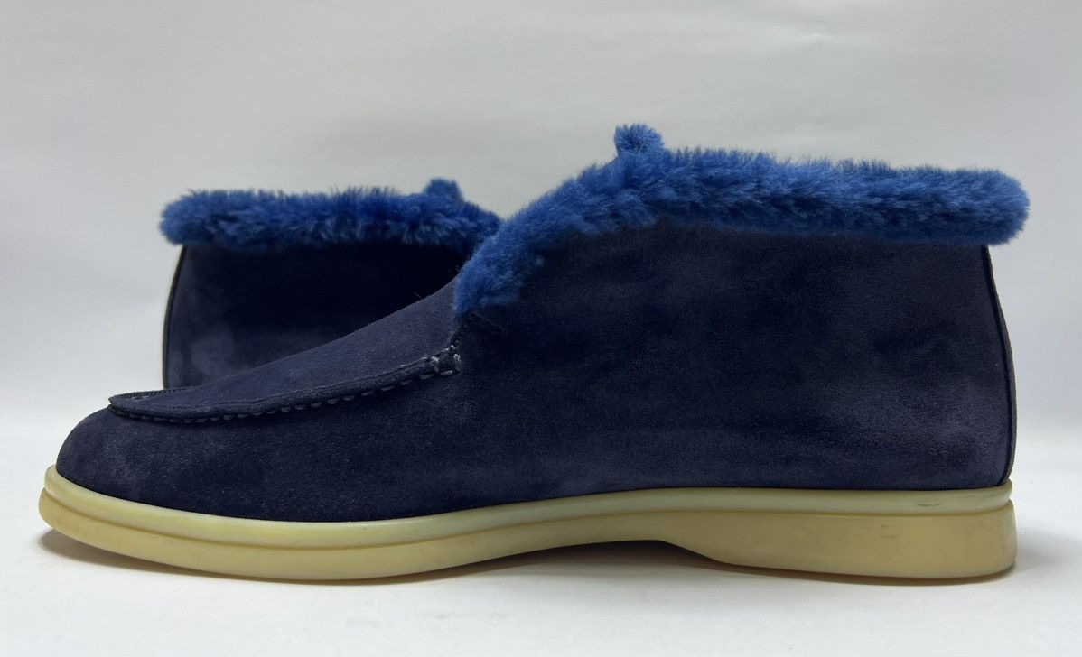 Loro Piana Loro Piana - Open Walk Suede & Fur Chukka Boots Size US 8 / IT 38 - 8 Thumbnail