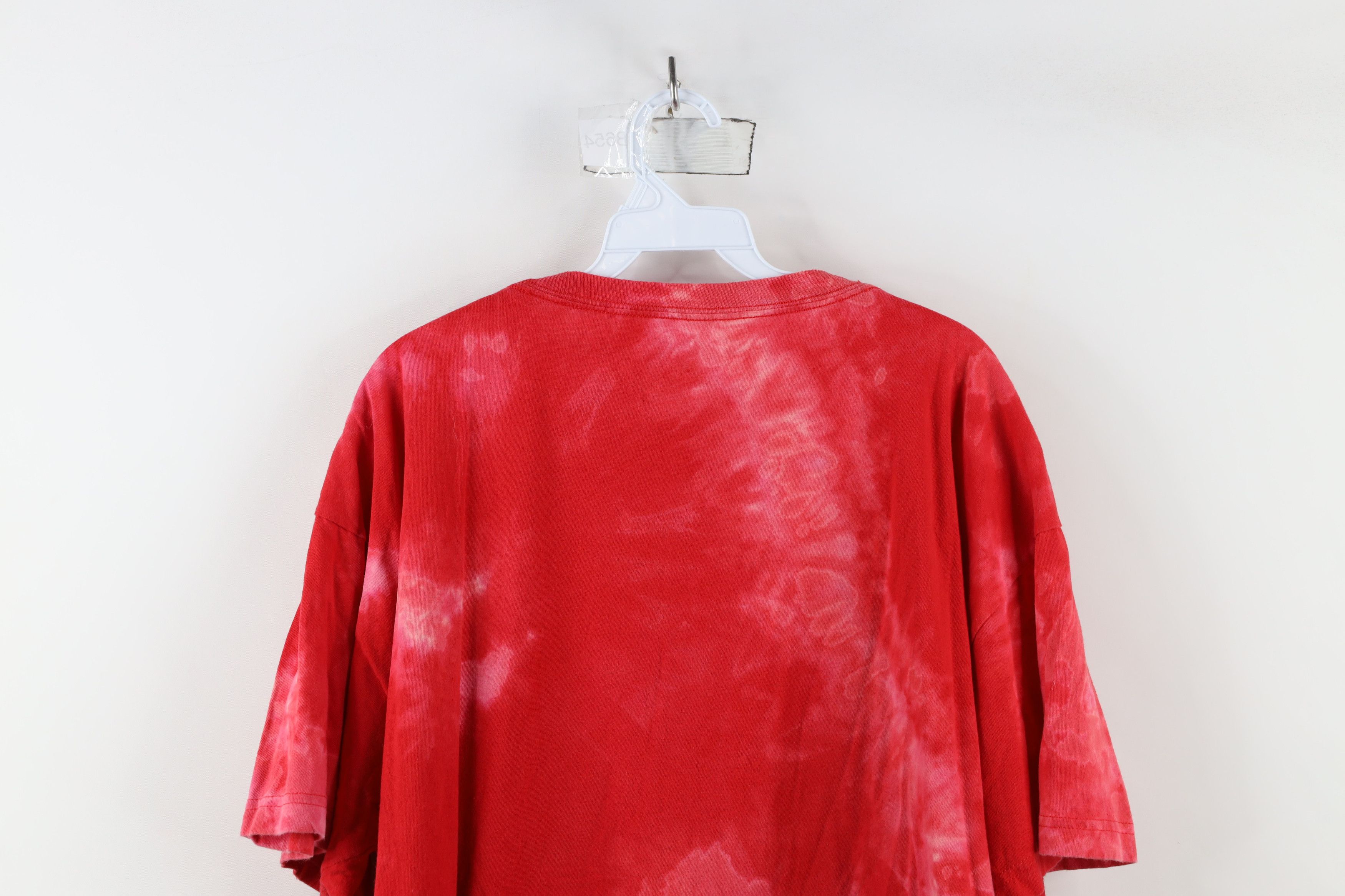 Vintage Vintage NHL Acid Wash Detroit Red Wings Hockey T-Shirt Red Size US XXL / EU 58 / 5 - 13 Thumbnail