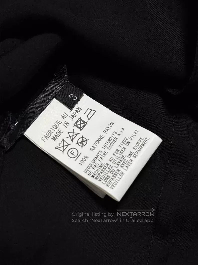 Yohji Yamamoto Yohji Yamamoto Open Neck Drape Long Sleeve Shirt Size US L / EU 52-54 / 3 - 8 Thumbnail