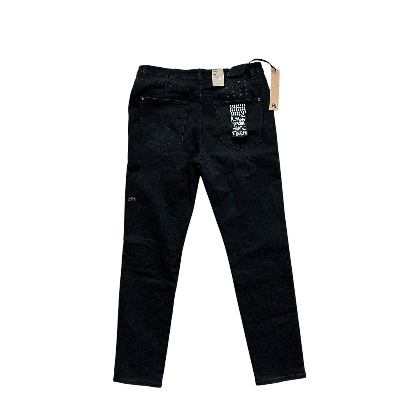 Ksubi Ksubi Jeans Mens Chitch Slim Boneyard Black Size 36/32 Size US 36 / EU 52 - 3 Thumbnail