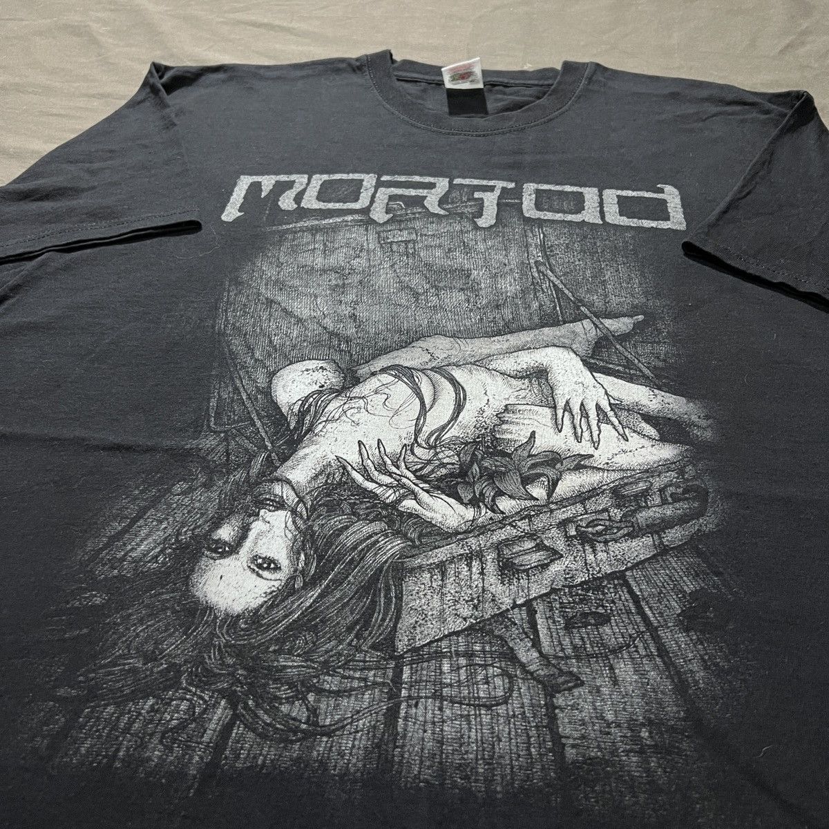Band Tees Vintage Y2K Morton Metal Band Tee 2XL graphic horror Size US XXL / EU 58 / 5 - 1 Thumbnail