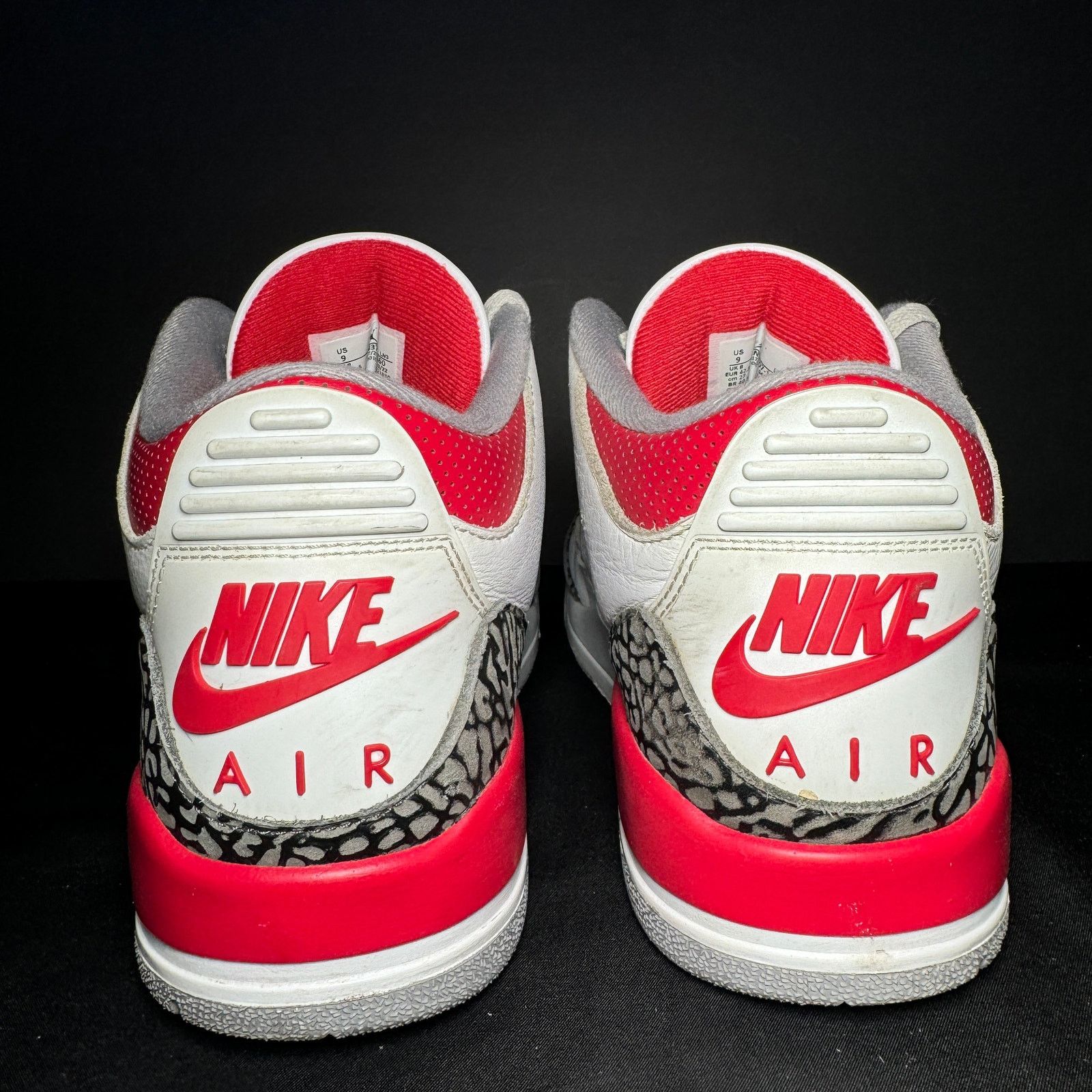 Jordan Brand × Nike Size 9 - Nike Air Jordan 3 Retro Fire Red 2022 Men's Shoes Size US 9 / EU 42 - 7 Thumbnail