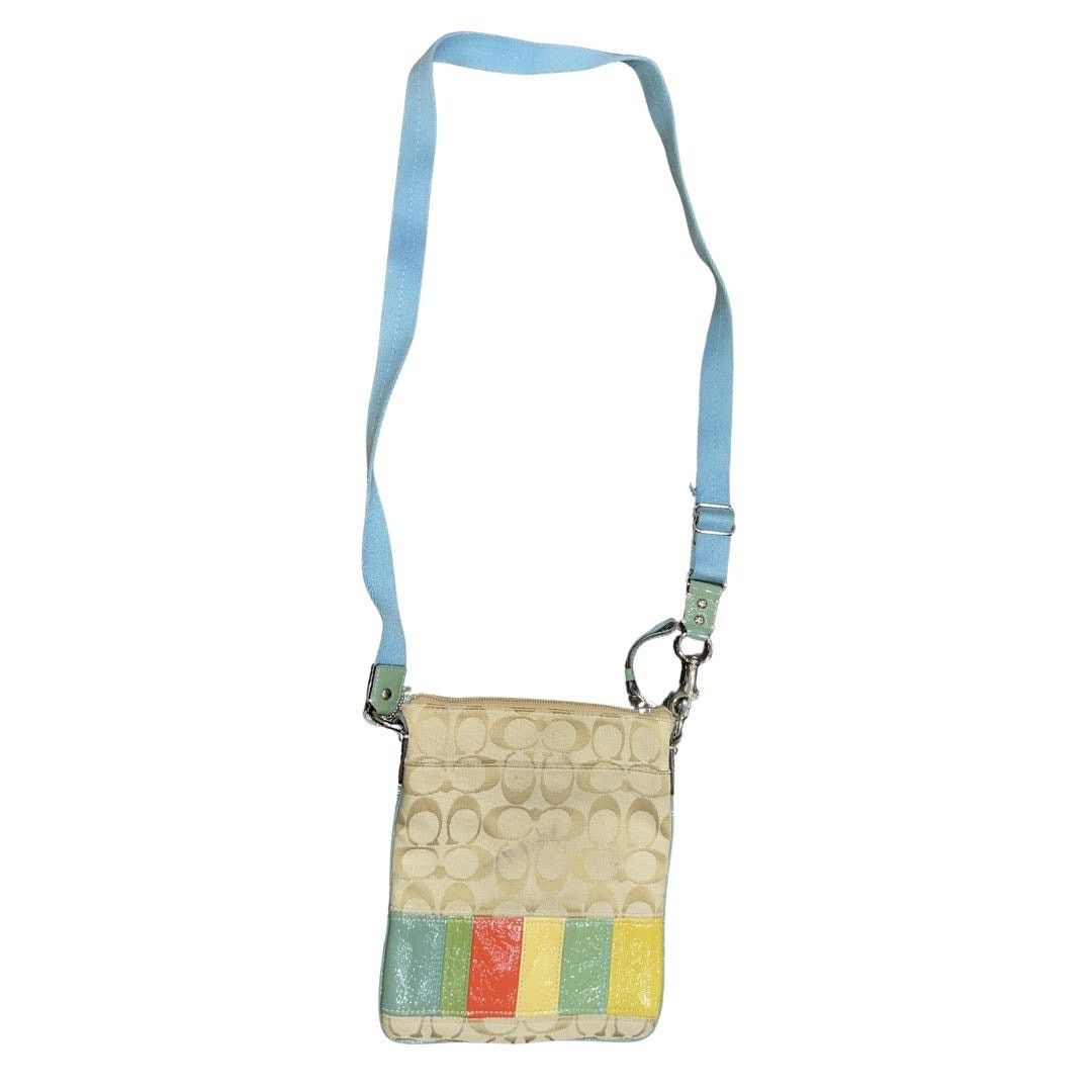 Coach Hamptons Weekend Signature Swingpack Crossbody Bag Patent Size ONE SIZE - 2 Thumbnail