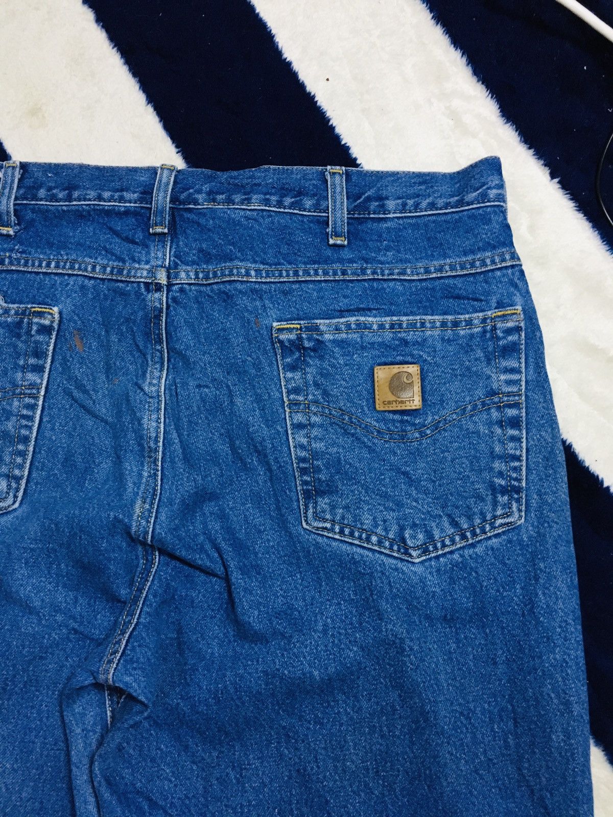 Carhartt Carhartt Distressed Jeans (16) Size US 36 / EU 52 - 4 Thumbnail