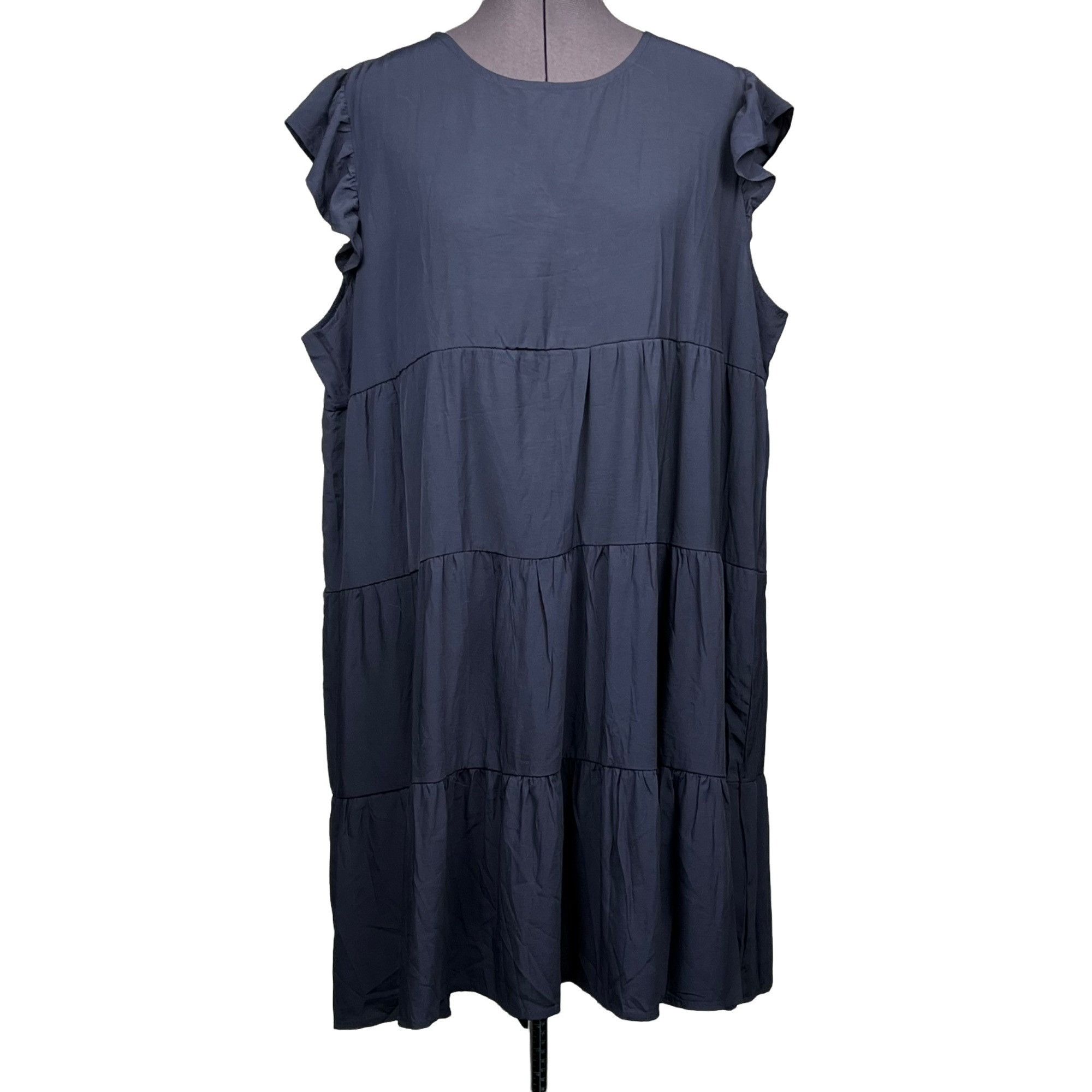 Other Kirundo Women's Ruffle-Sleeve Summer Mini Baby Doll Dress Ro Size XL / US 12-14 / IT 48-50 - 1 Thumbnail
