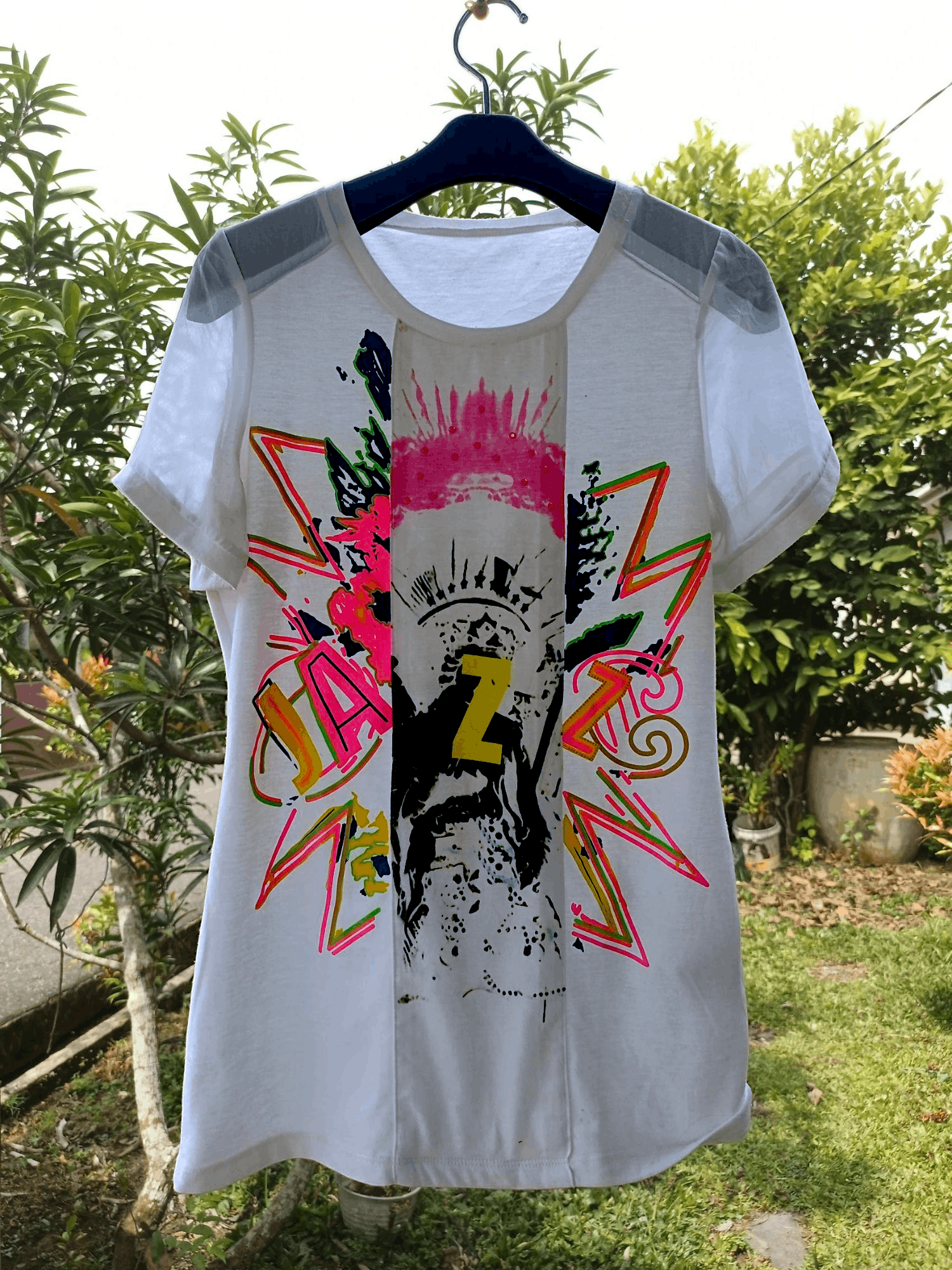 If Six Was Nine × Japanese Brand × Le Grande Bleu (L.G.B.) Numerous Viki Jazz if6was9 lgb style short Sleeve t-shirt Size US S / EU 44-46 / 1 - 15 Thumbnail