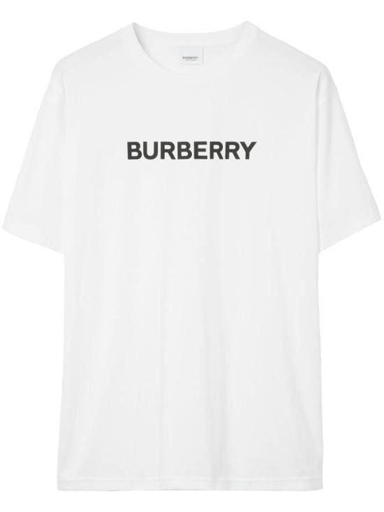 Burberry BURBERRY Men T-Shirts 8084234 A1464 White Size US XL / EU 56 / 4 - 1 Thumbnail