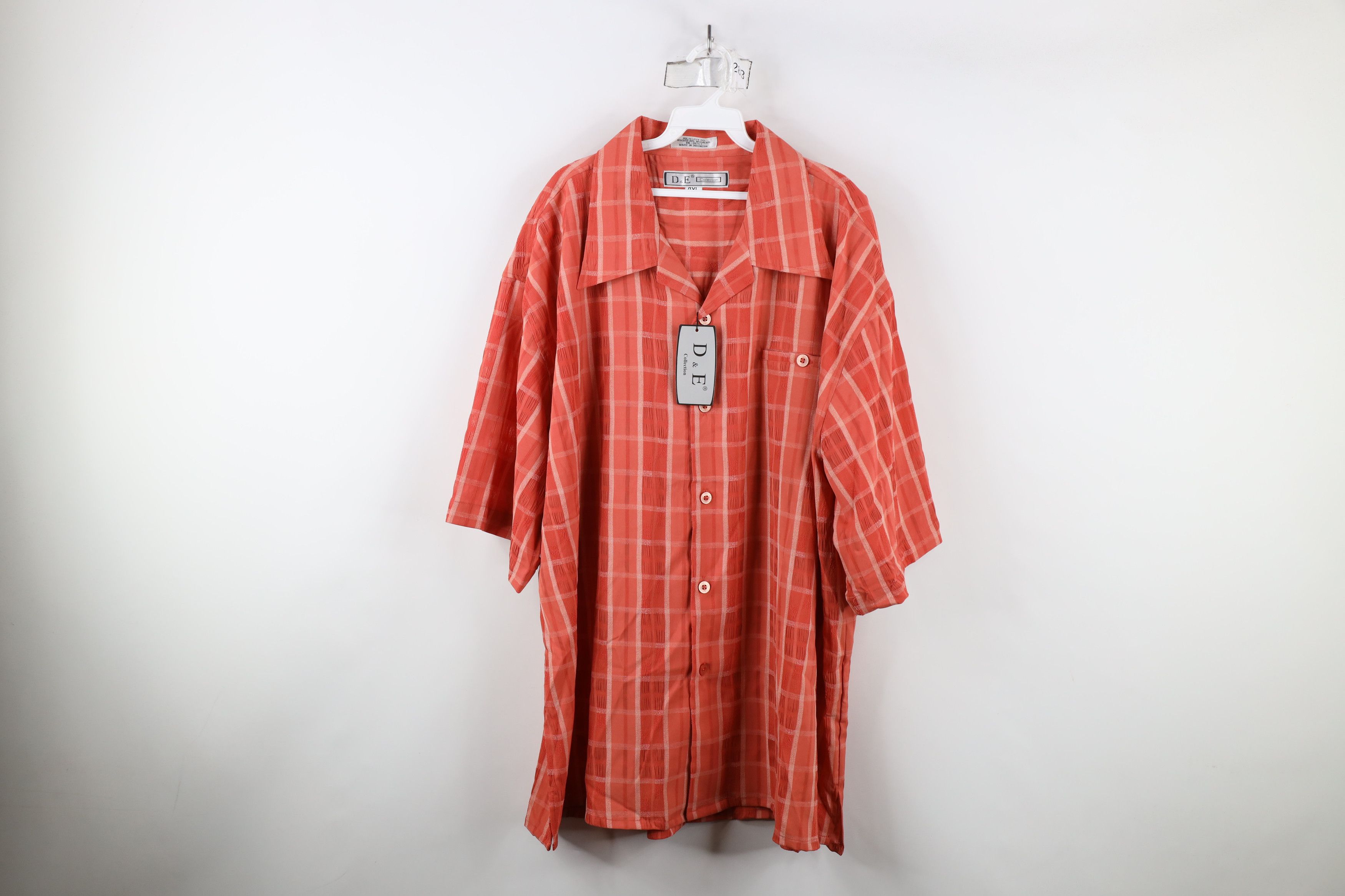 Vintage Deadstock Vintage 90s Y2K Streetwear Short Sleeve Shirt Size US XXL / EU 58 / 5 - 1 Thumbnail