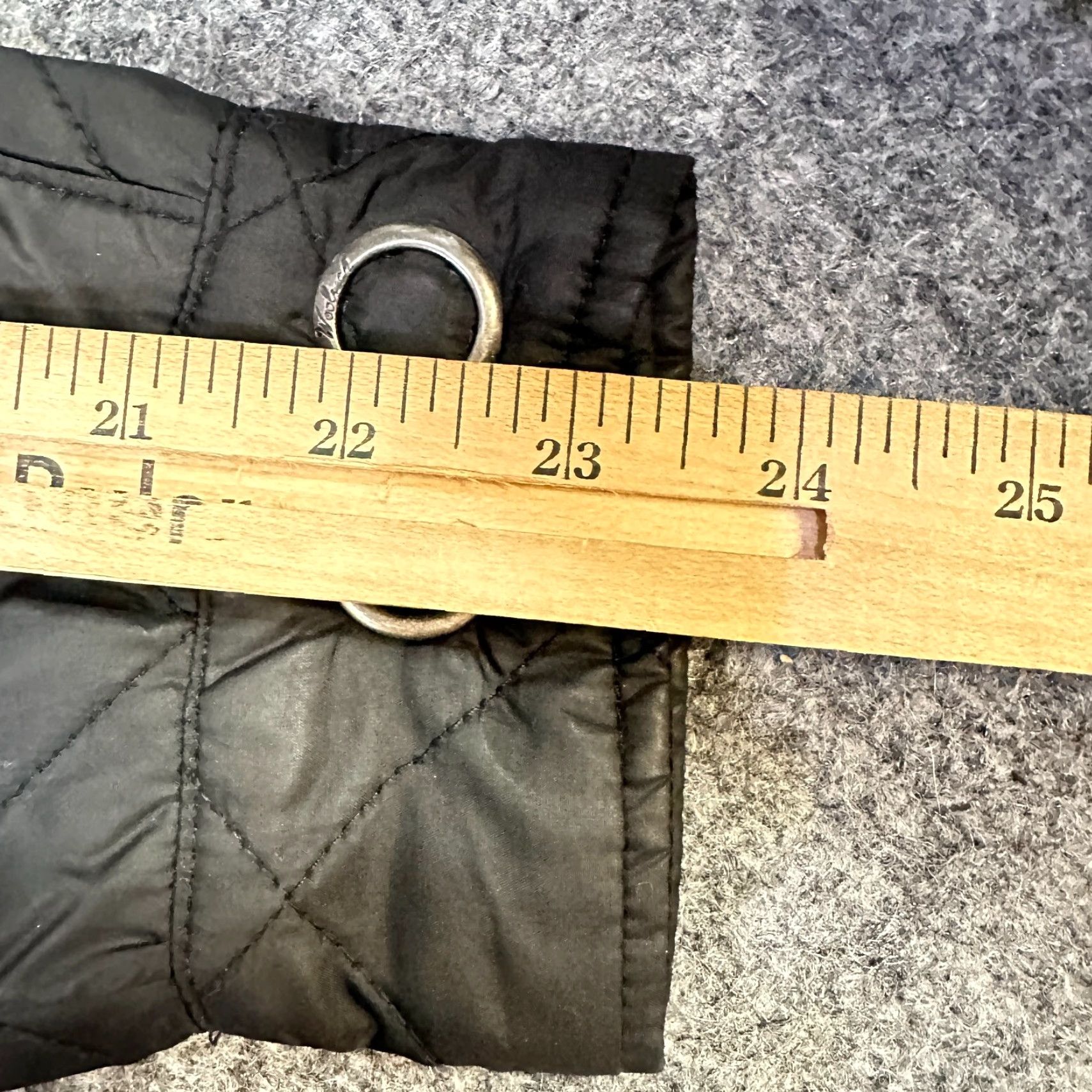 Vintage Woolrich Jacket Womens S Black Quilted Full Zip Size S / US 4 / IT 40 - 7 Thumbnail