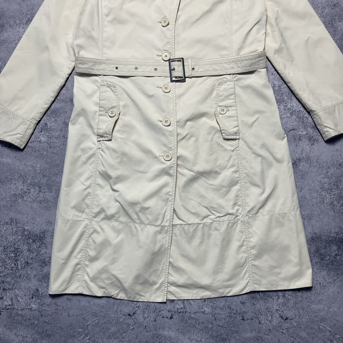 Carlo Colucci Vintage Carlo Colucci Beige Trench Coat Luxury Designer Size S / US 4 / IT 40 - 3 Thumbnail