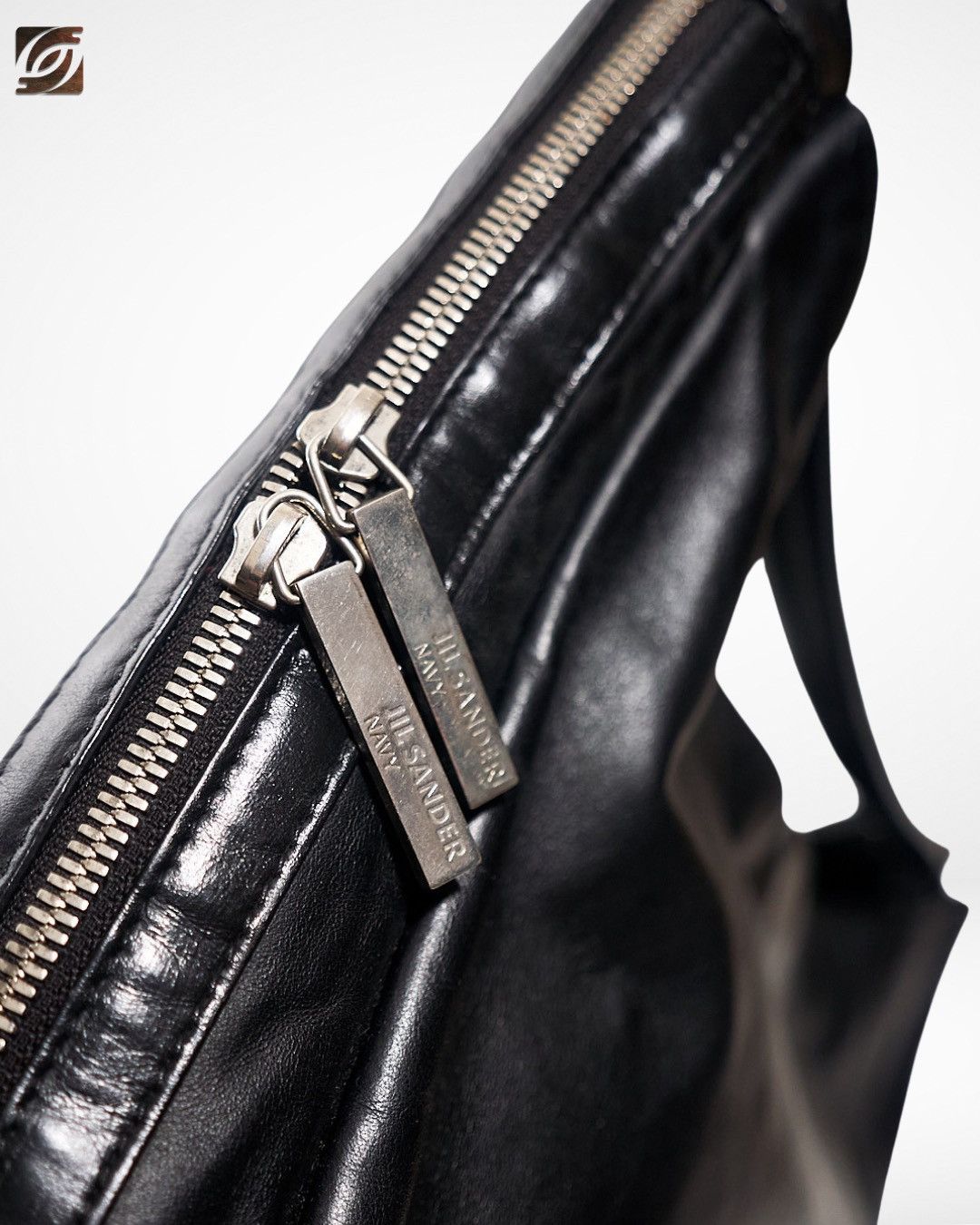 Jil Sander Navy by Raf Simons FW11 Expandable Zipper Hobo Bag Size ONE SIZE - 10 Thumbnail