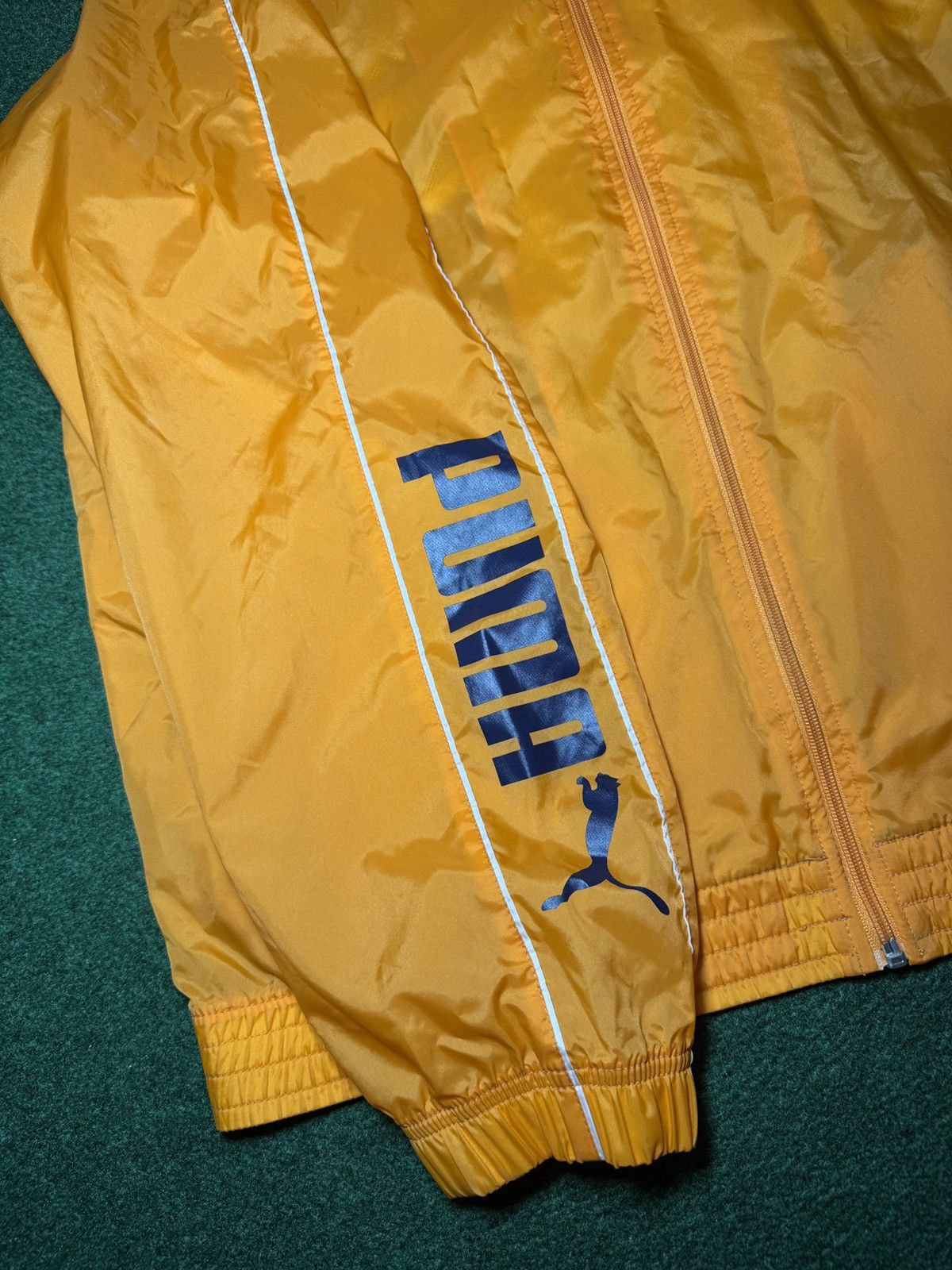 Puma Puma Vintgae Windbreaker Kill Bill Style 90s Y2K Lrg Jacket Size US L / EU 52-54 / 3 - 5 Thumbnail