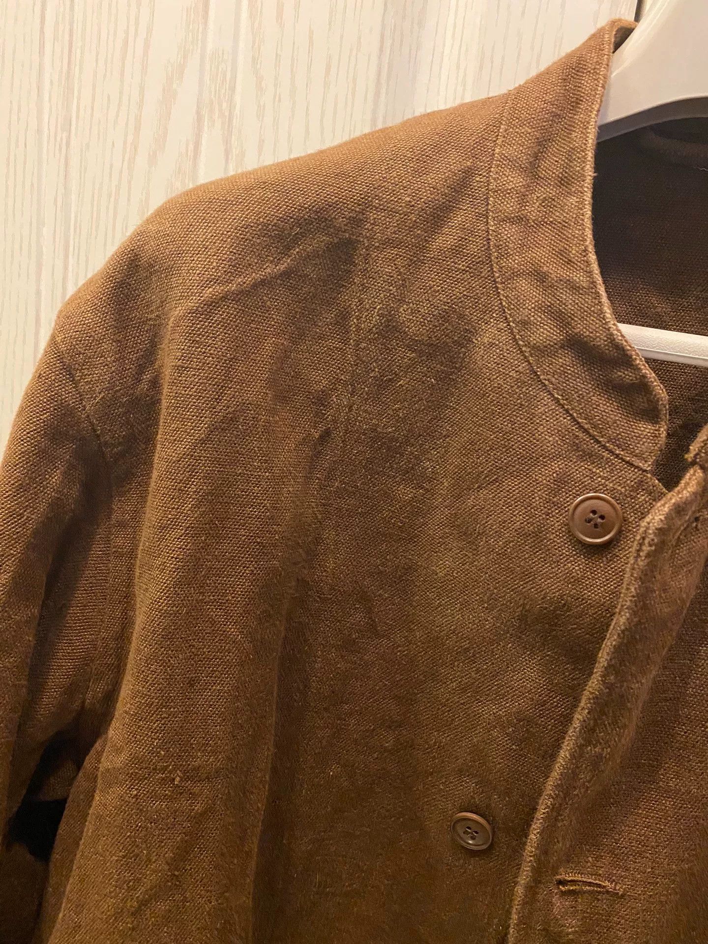 Comoli COMOLI Heavyweight Linen Coat Size US M / EU 48-50 / 2 - 7 Thumbnail