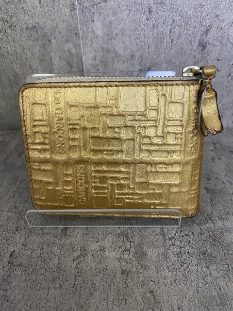 Comme des Garcons Comme des Garcons Embossed Logotype Zip Wallet Size ONE SIZE - 2 Thumbnail