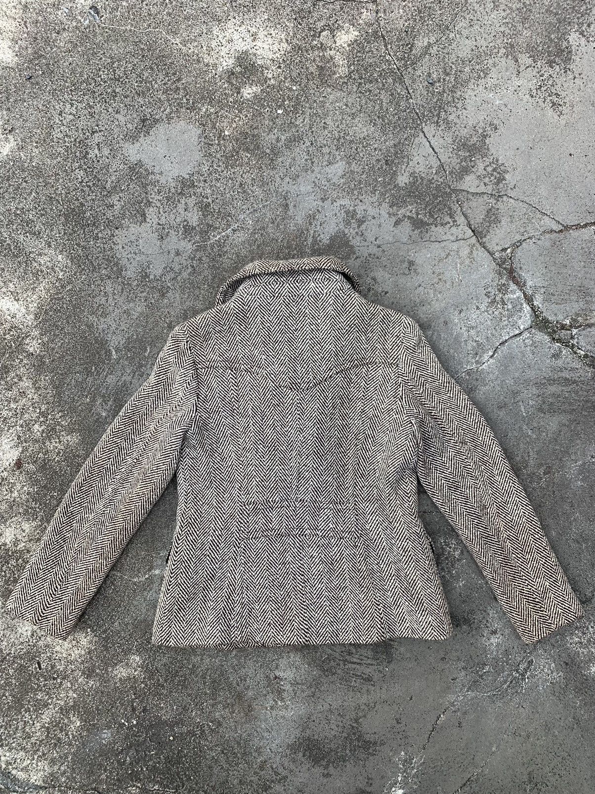 Designer Blazer Y2k Style Tweed Size 36R - 3 Thumbnail