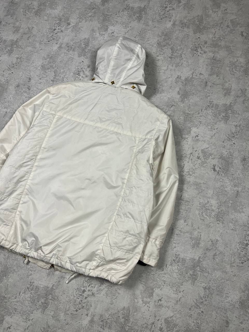 MCM Vintage MCM White Parka Jacket Size L / US 10 / IT 46 - 8 Thumbnail
