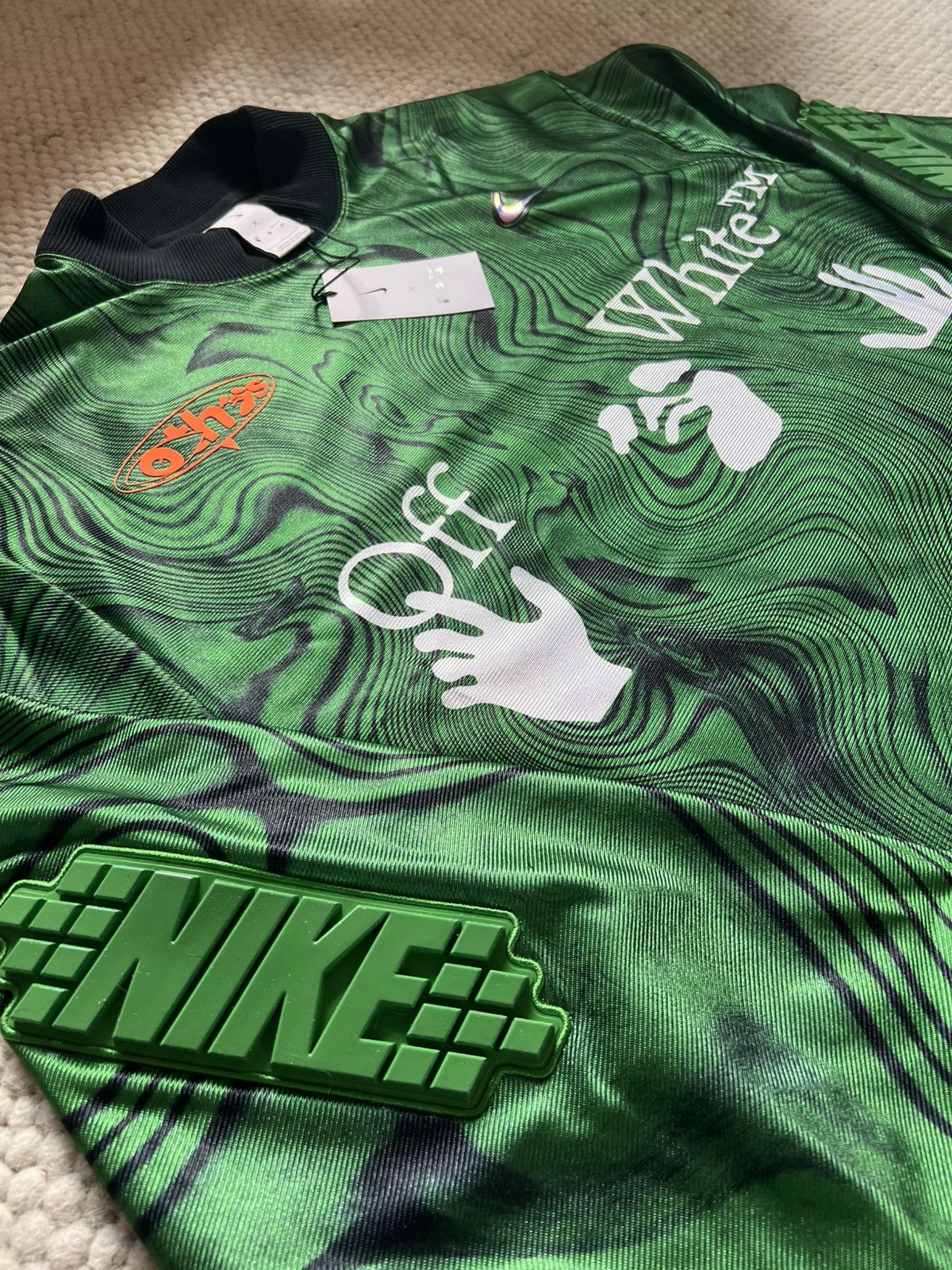 Nike × Off-White Nike x OffWhite Jersey Size US L / EU 52-54 / 3 - 2 Thumbnail