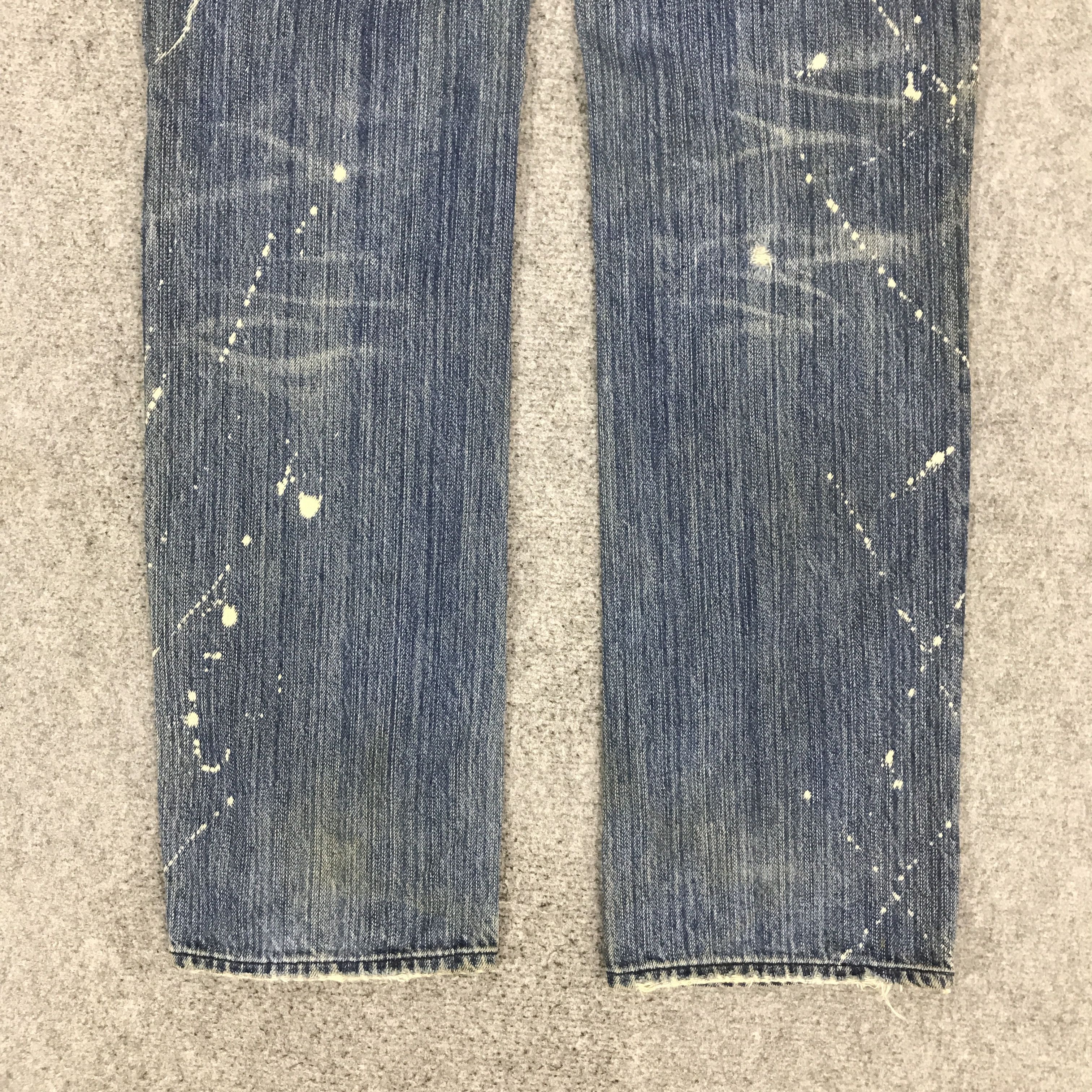 Japanese Brand ZEEROSAIL DESIGN STYLE IFSIXWASNINE DENIM PANTSK74B1 Size US 29 - 6 Thumbnail