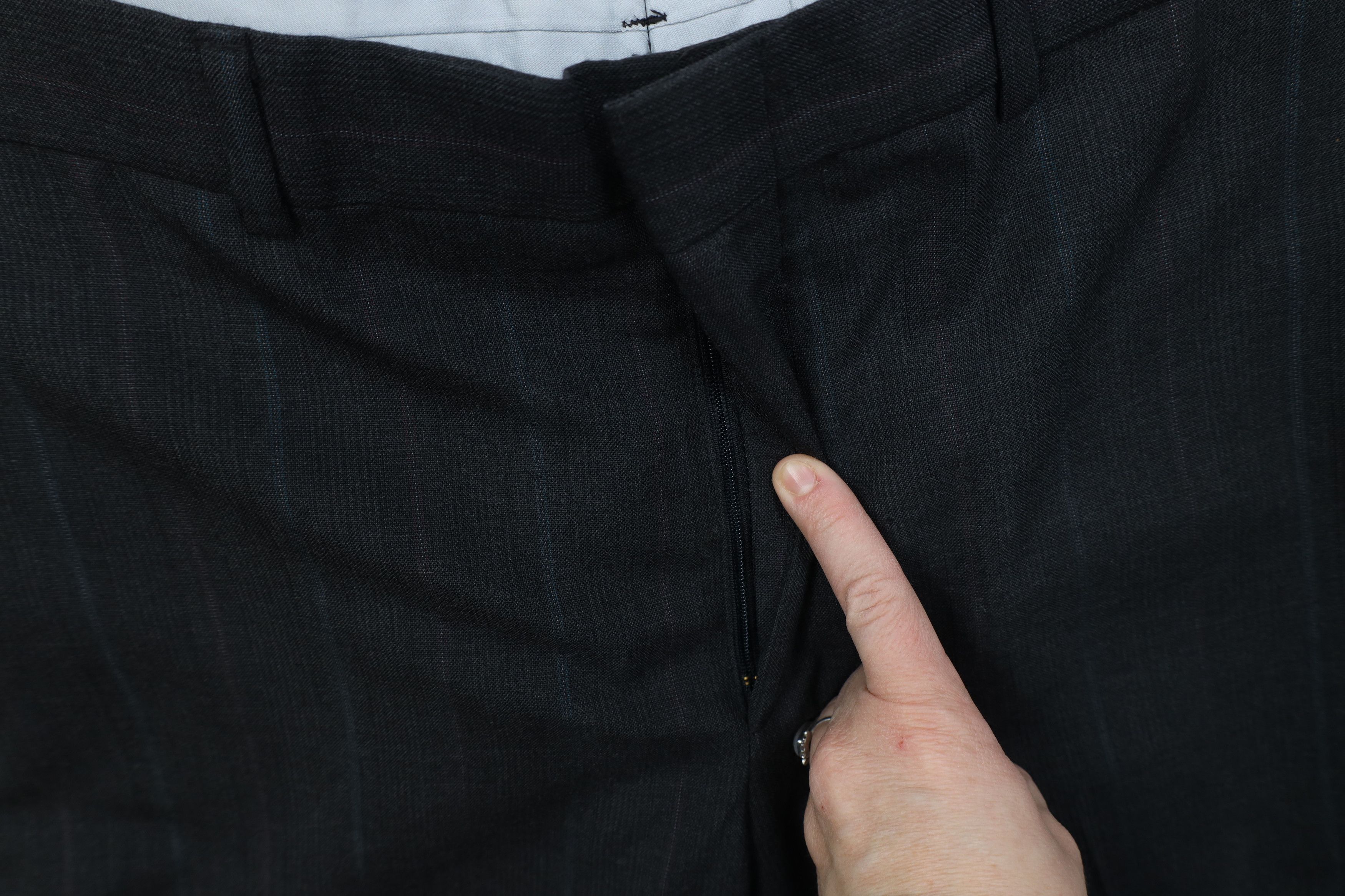 Vintage Vintage 90s Streetwear Striped Wide Leg Chino Pants USA Size US 34 / EU 50 - 7 Thumbnail