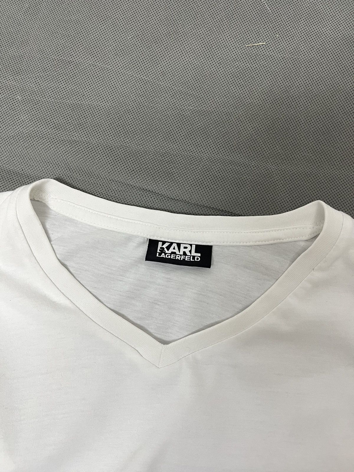 Karl Lagerfeld X 2 Karl Lagerfeld basic minimalism short sleeve t shirt tee Size US S / EU 44-46 / 1 - 6 Thumbnail