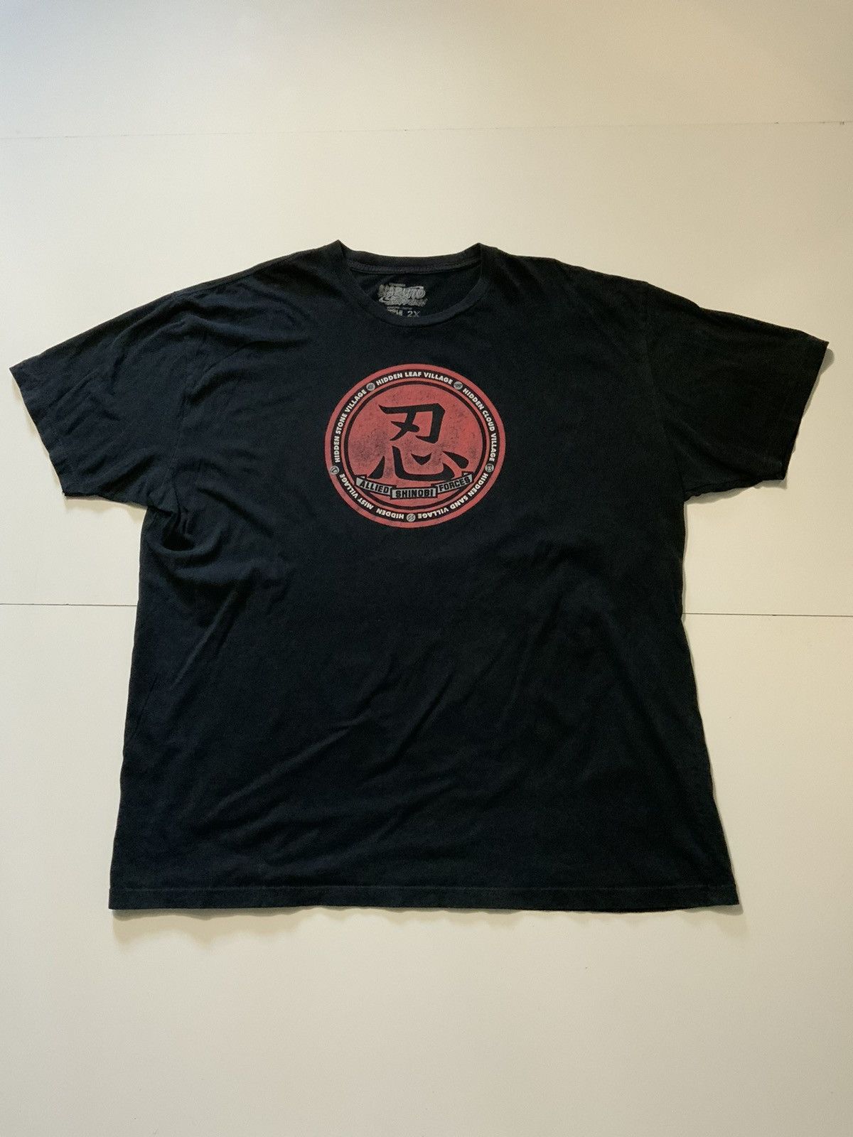 Ripple Junction Shonen Jump Naruto Shippuden Hidden Leaf Village T-Shirt Size US XXL / EU 58 / 5 - 2 Thumbnail