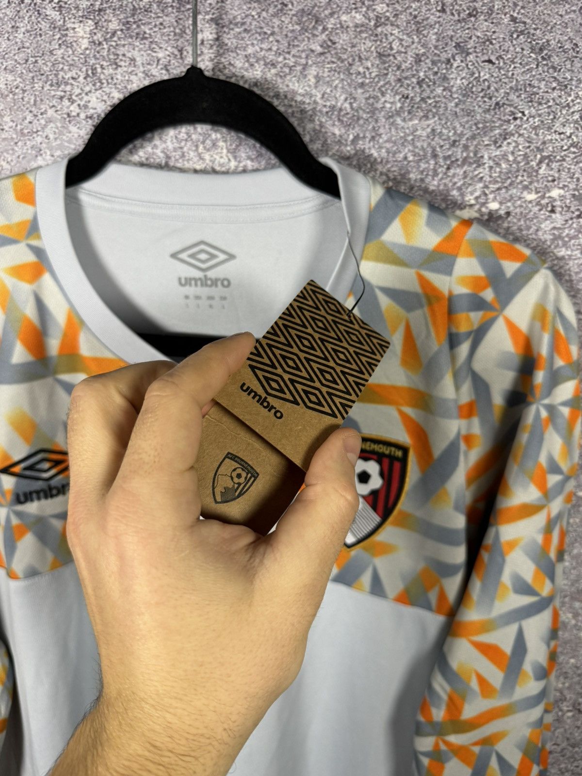 Umbro × Vintage NWT Bournemouth 2022/23 GK Away Umbro Jersey Blokcore Large Size US L / EU 52-54 / 3 - 9 Thumbnail
