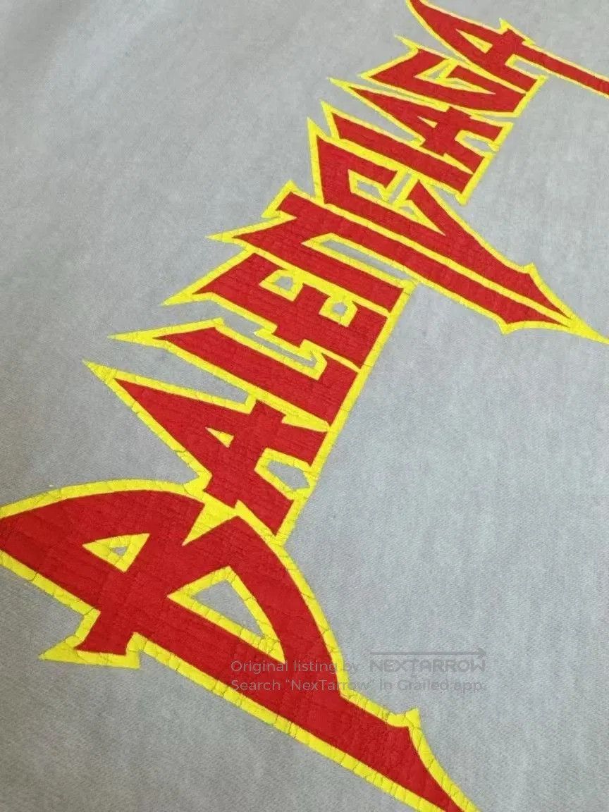 Balenciaga Balenciaga Metallica Lightning Logo Longsleeve T. Size US L / EU 52-54 / 3 - 3 Thumbnail